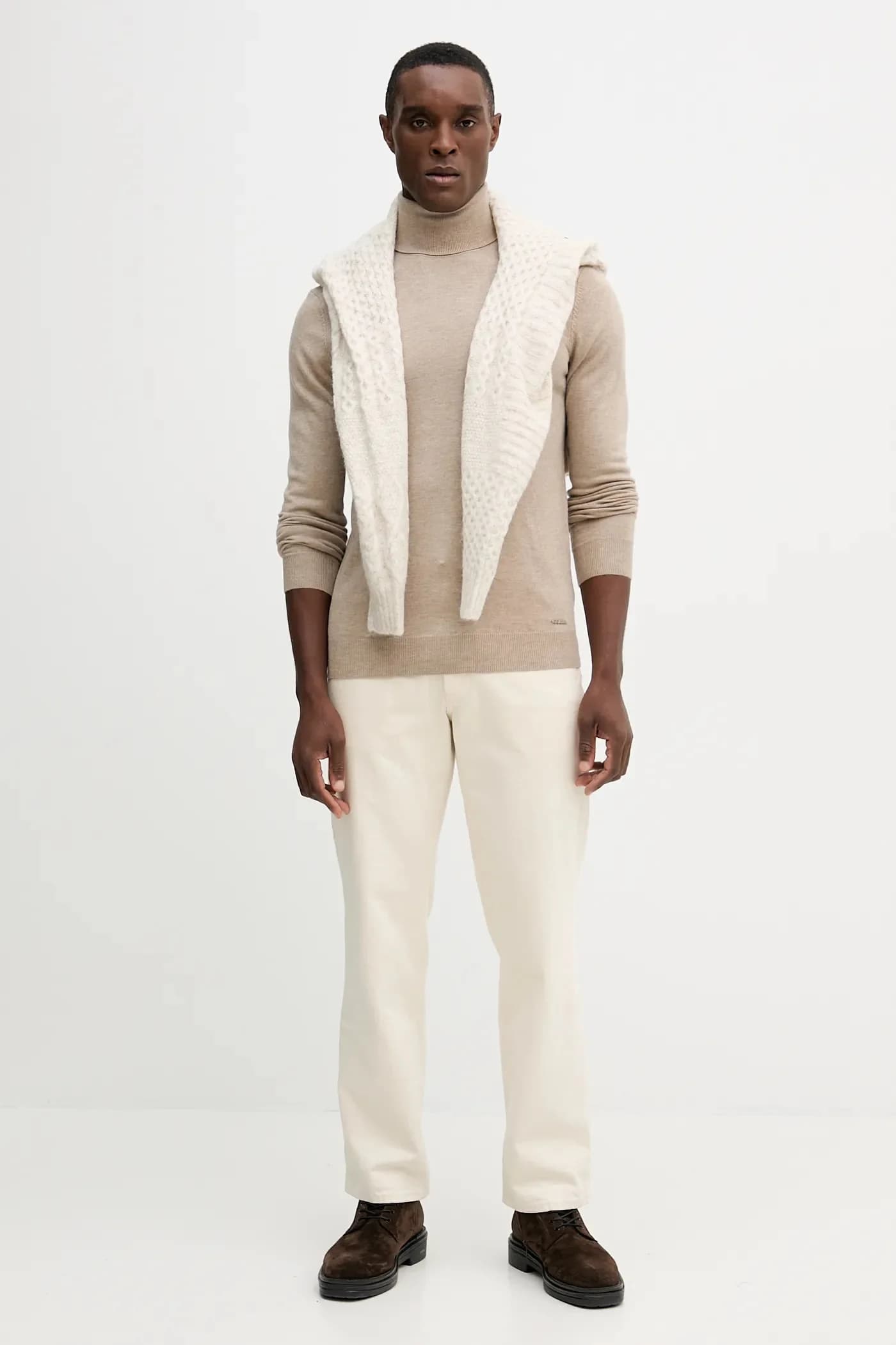 ДЖИМ шерстяной свитер - фото 2