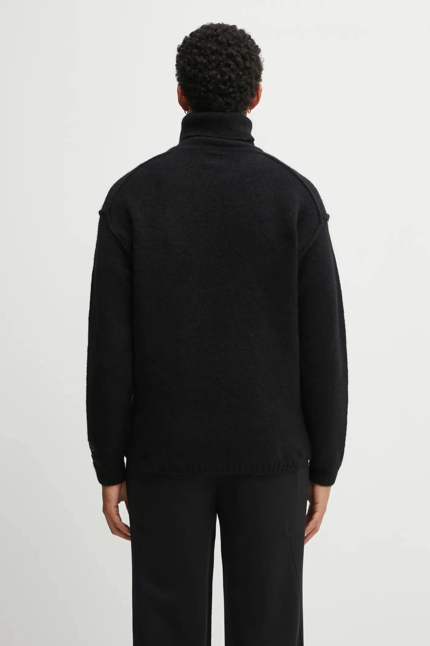 Свитер из смесовой шерсти - фото 3