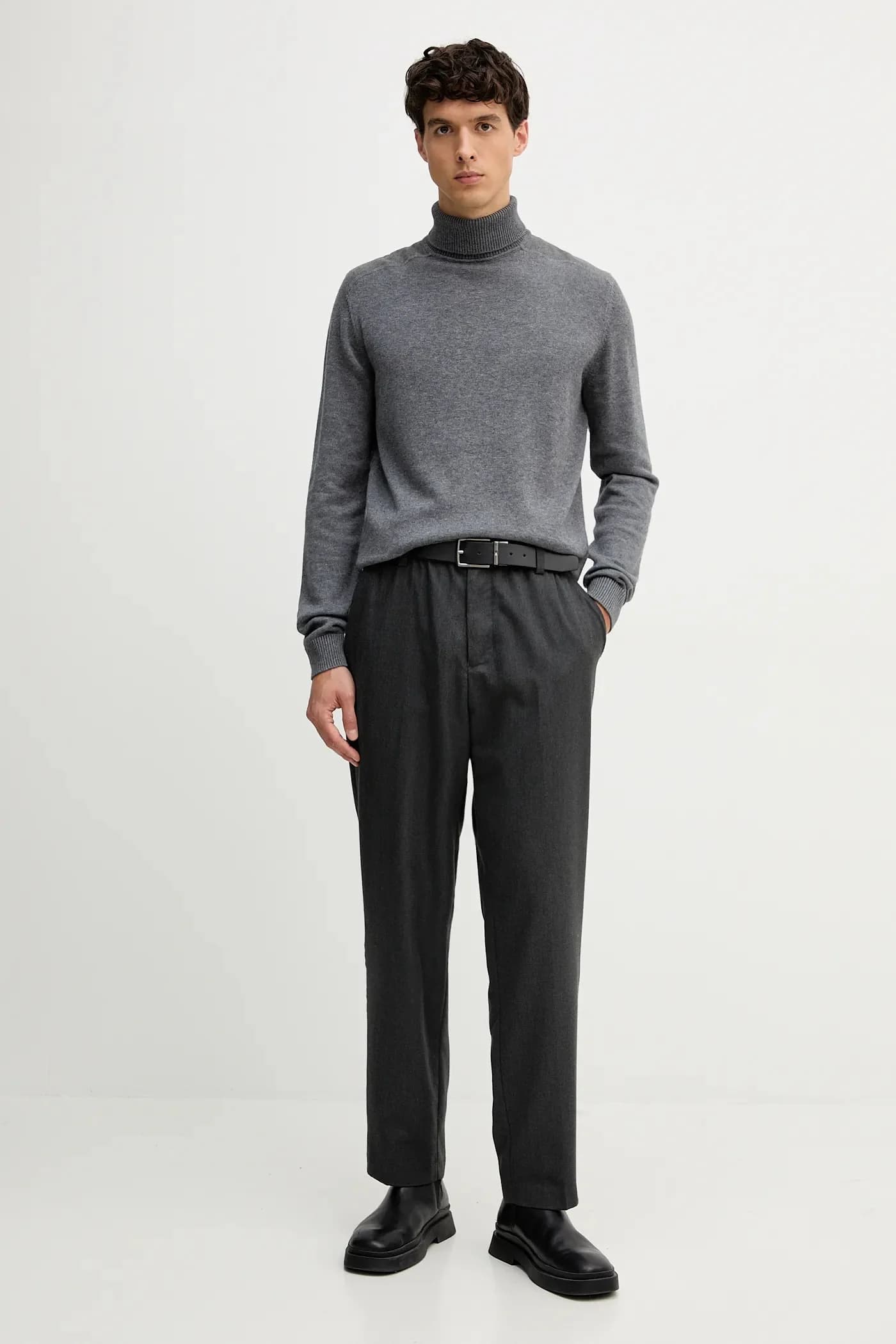 Свитер из смесовой шерсти - фото 2