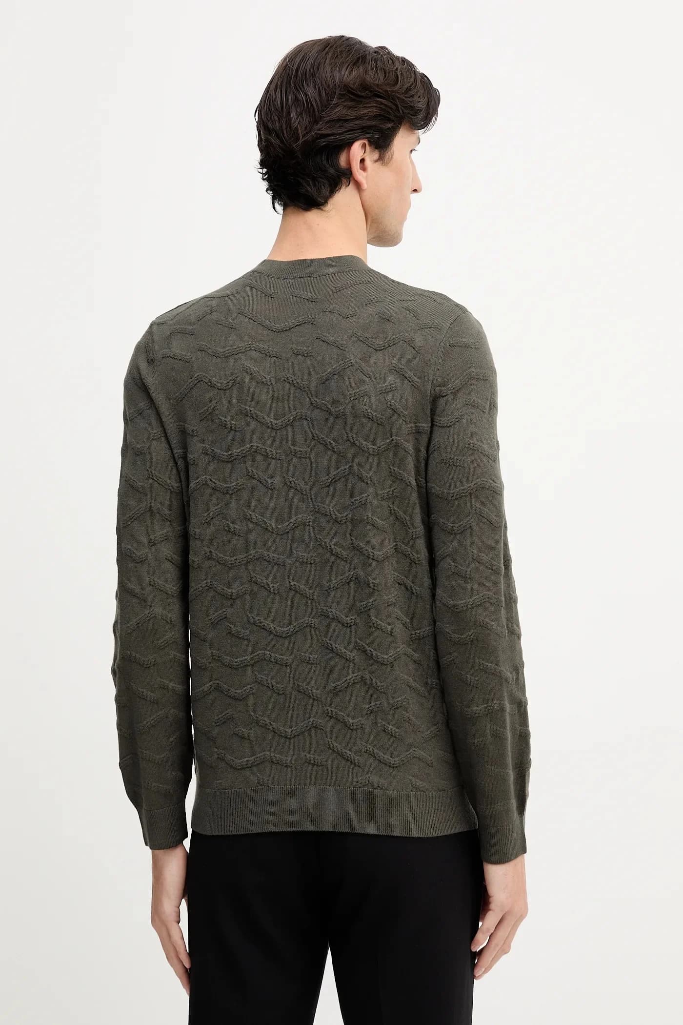 Свитер из смесовой шерсти - фото 3