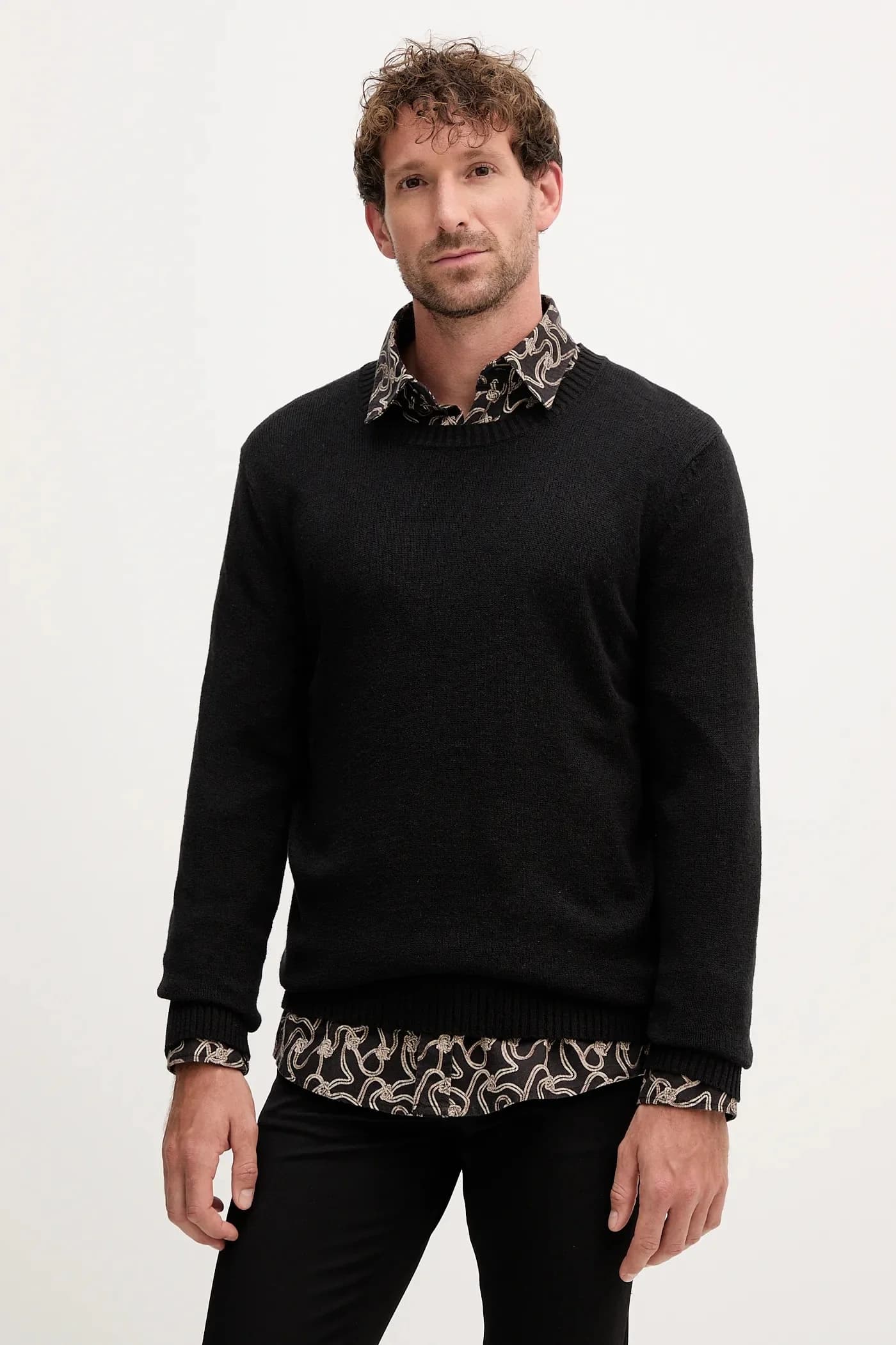 Хлопковый свитер