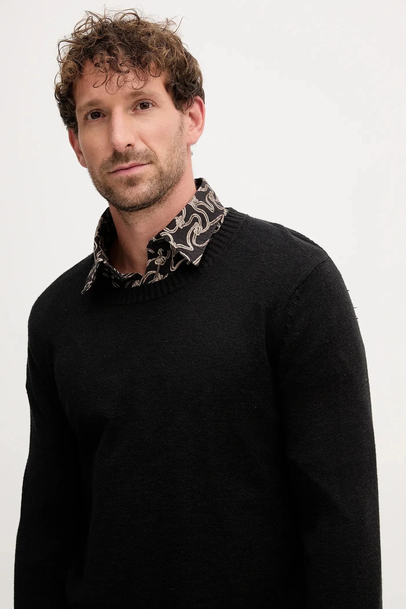 Хлопковый свитер - фото 4