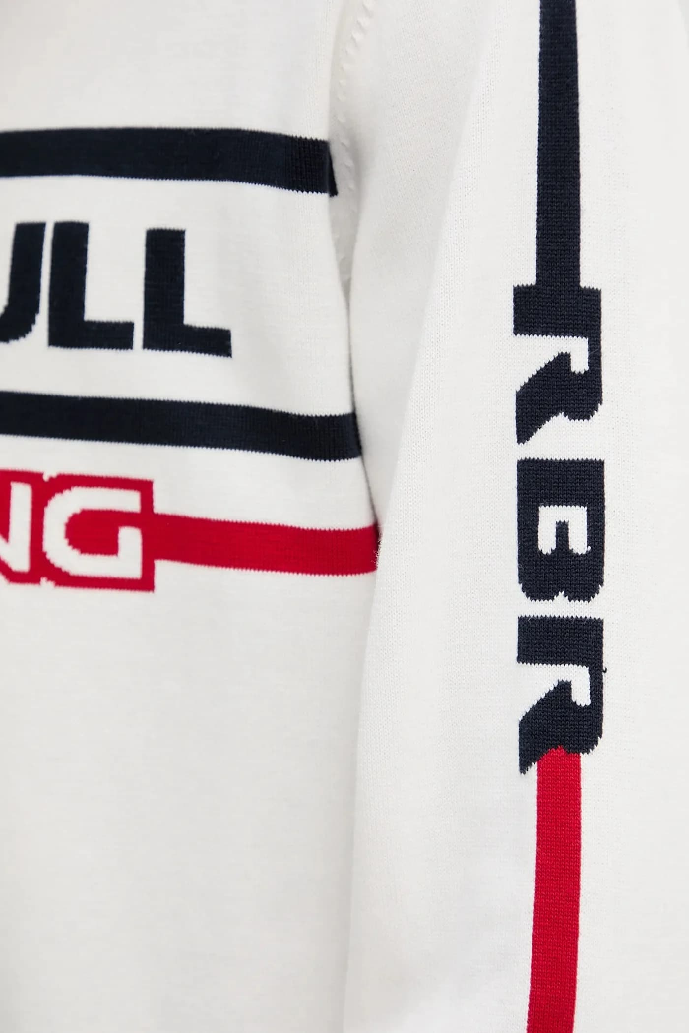 Хлопковый свитер KNITTED MOTO CREW - фото 5