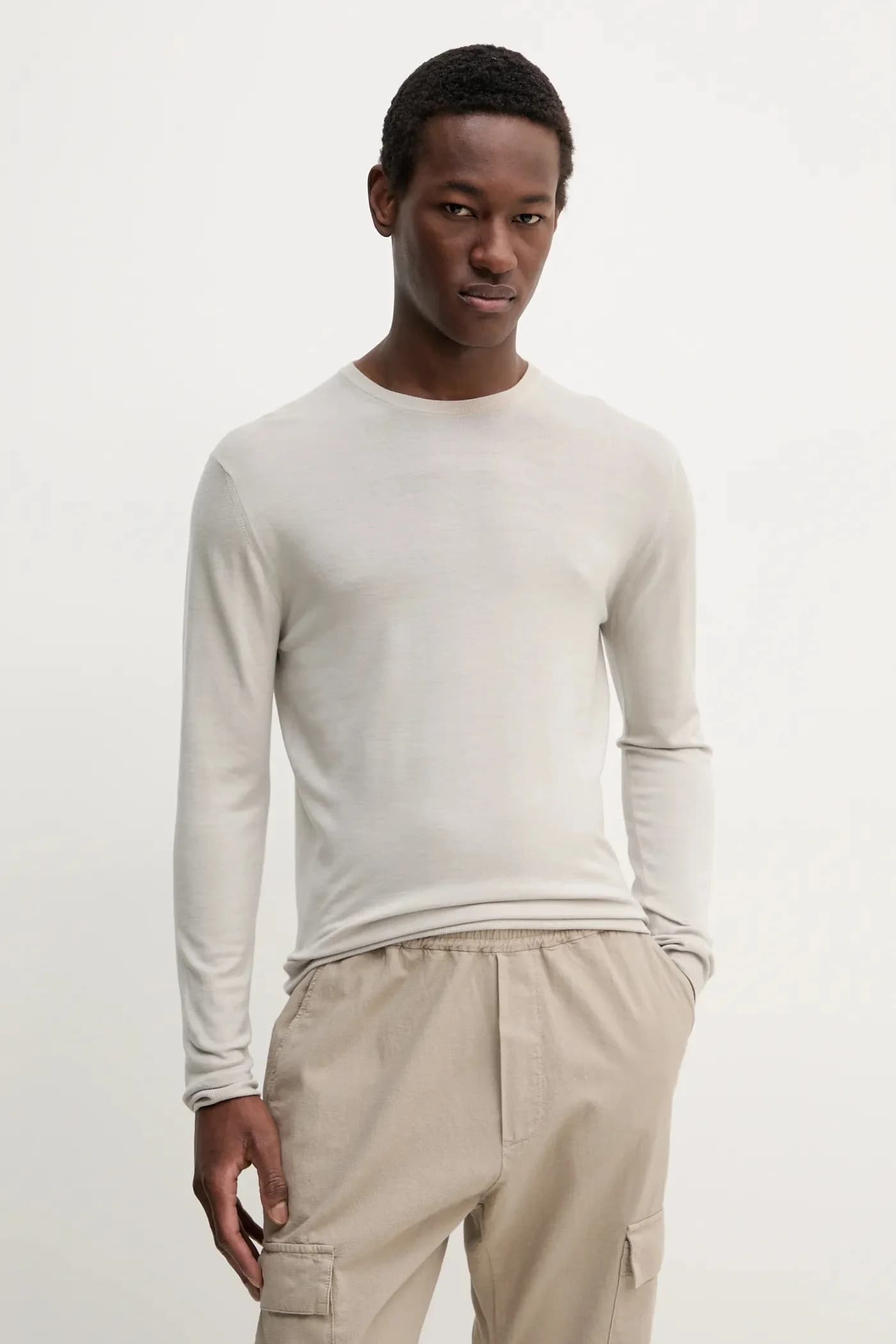 Шерстяной свитер Camicia Mola - фото 4