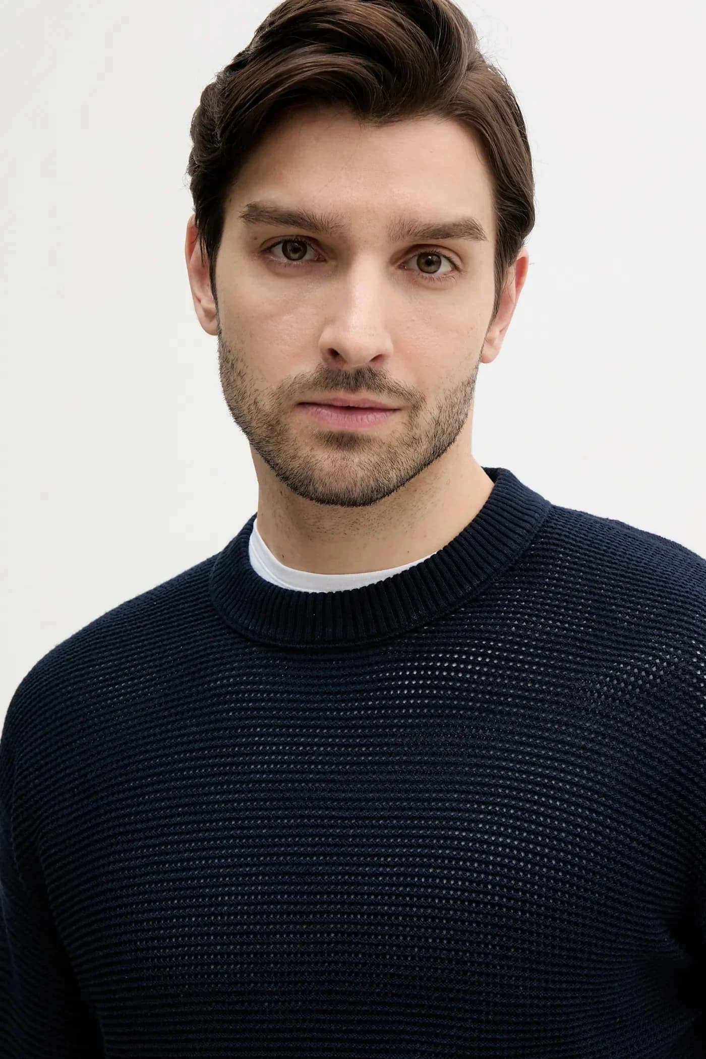 Хлопковый свитер - фото 4