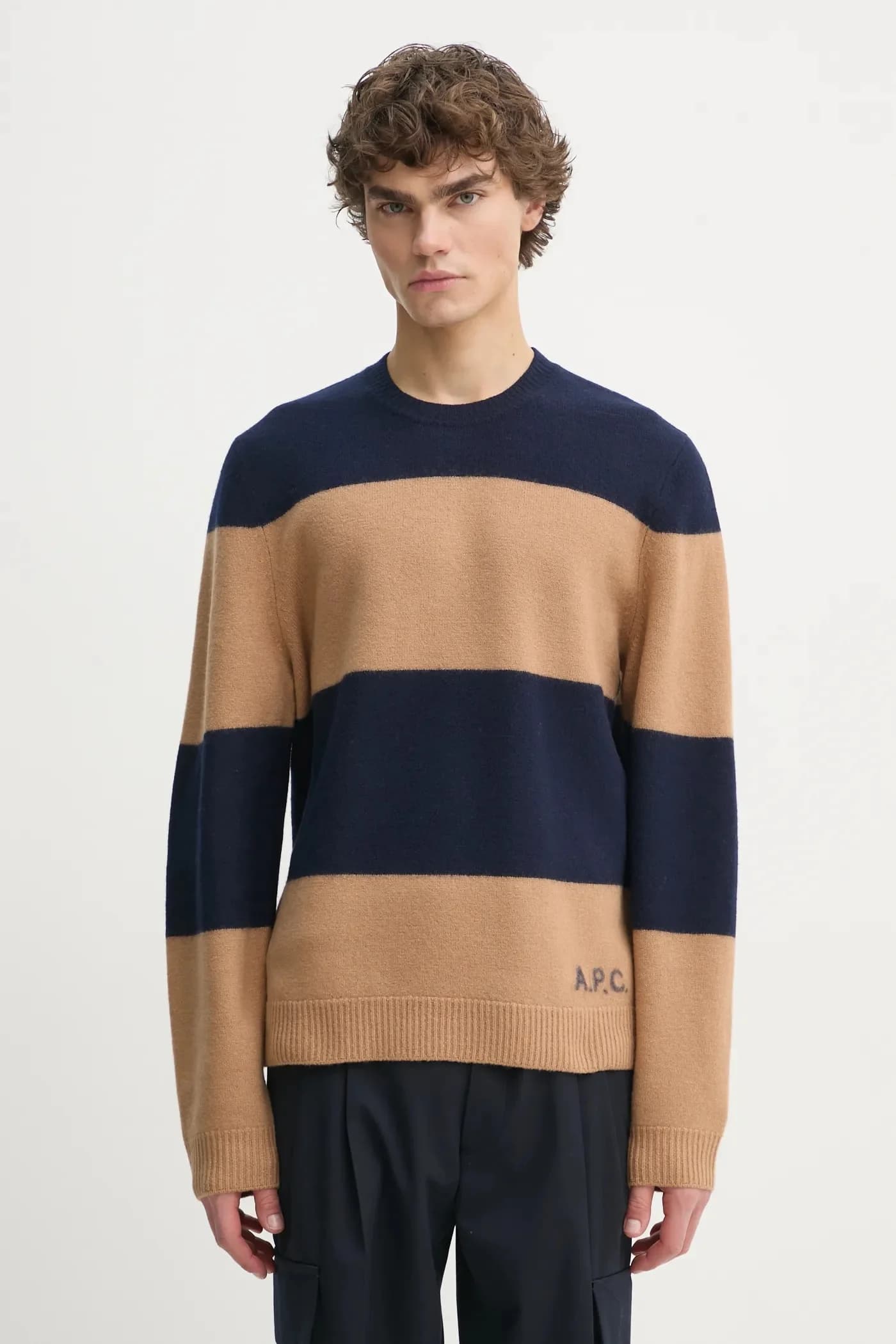 шерстяной свитер Edwardo с подтяжками