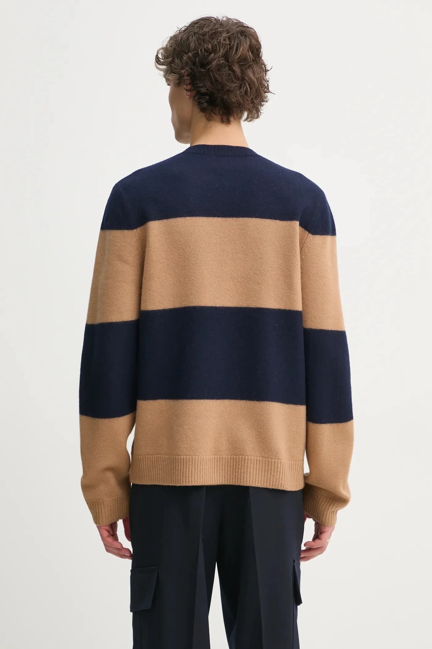 шерстяной свитер Edwardo с подтяжками - фото 3