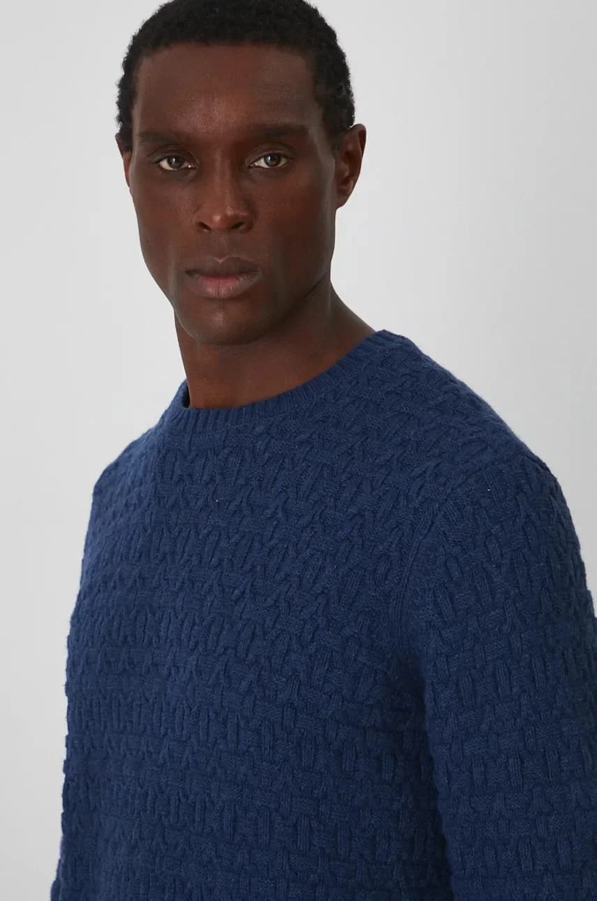 Свитер из смесовой шерсти - фото 4