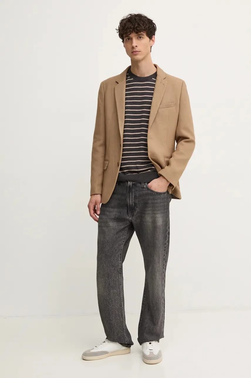 Свитер NEW ANDRE STRIPES из смесовой шерсти - фото 2