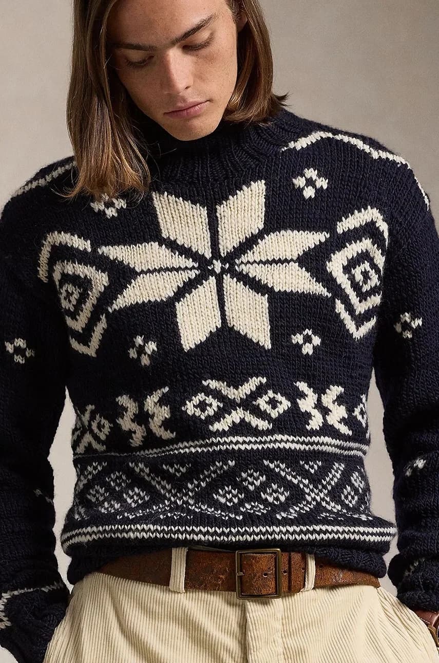 Шерстяной свитер - фото 4