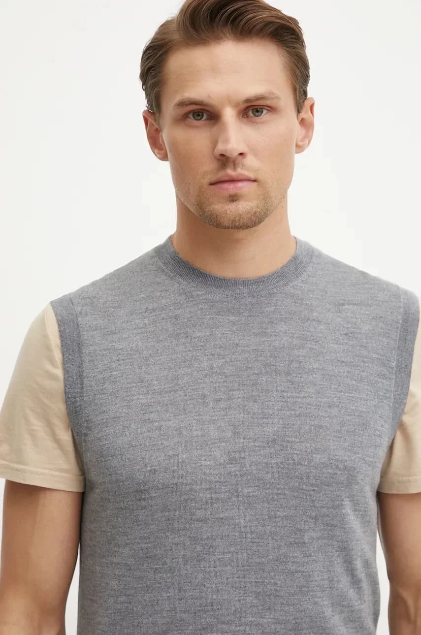 Шерстяной жилет - фото 4