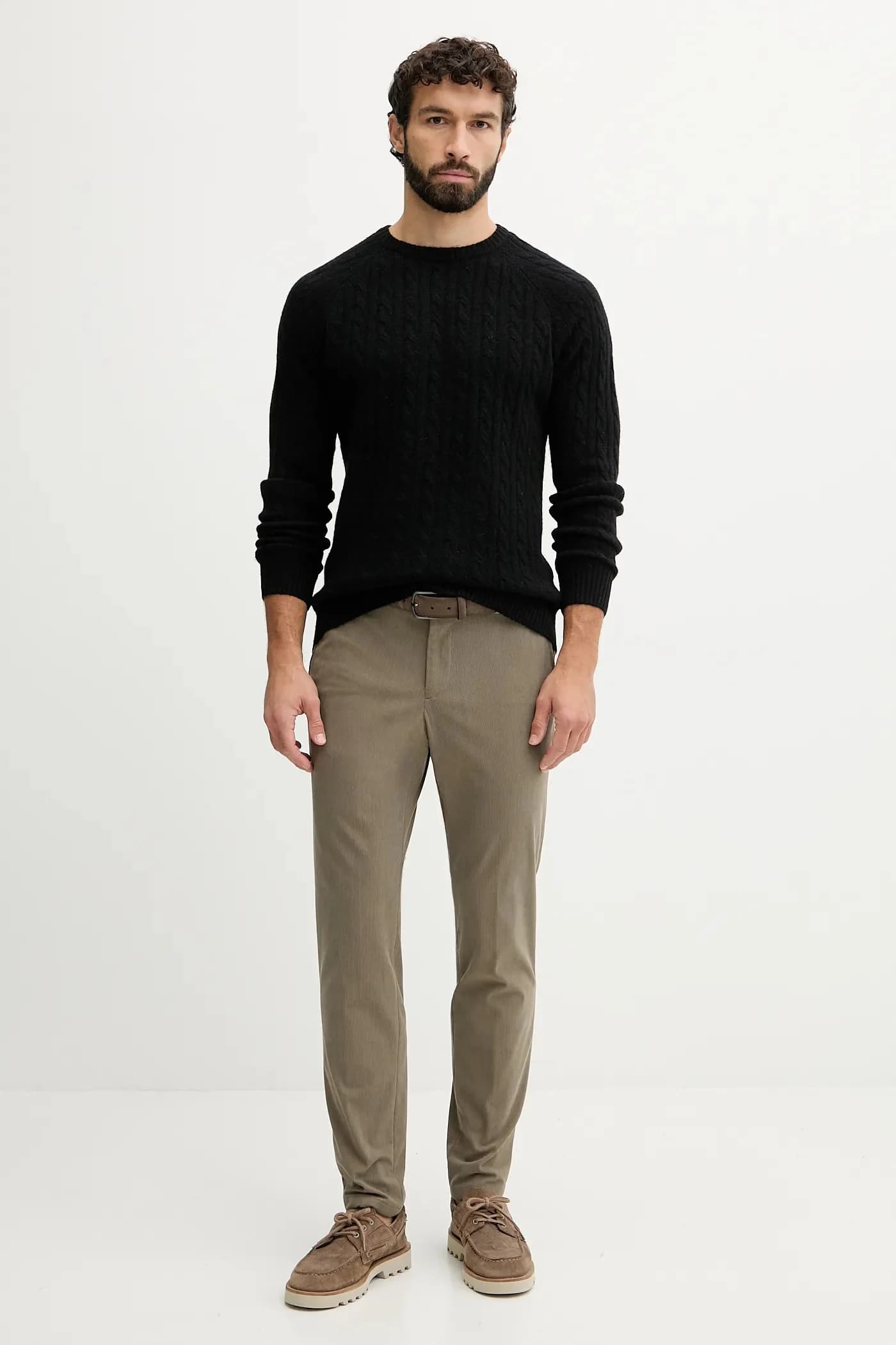 Свитер из смесовой шерсти - фото 2