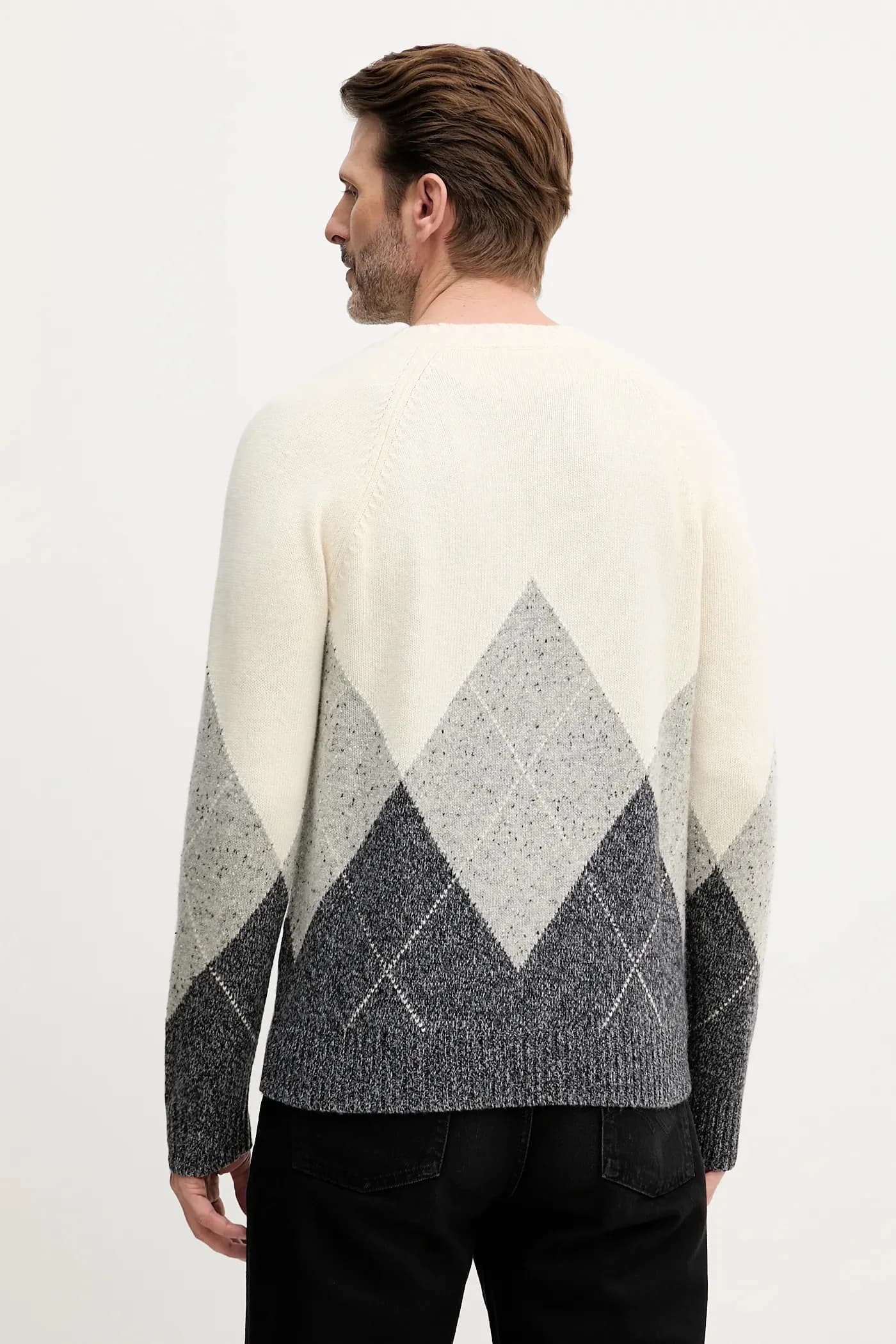 Свитер из смесовой шерсти - фото 3