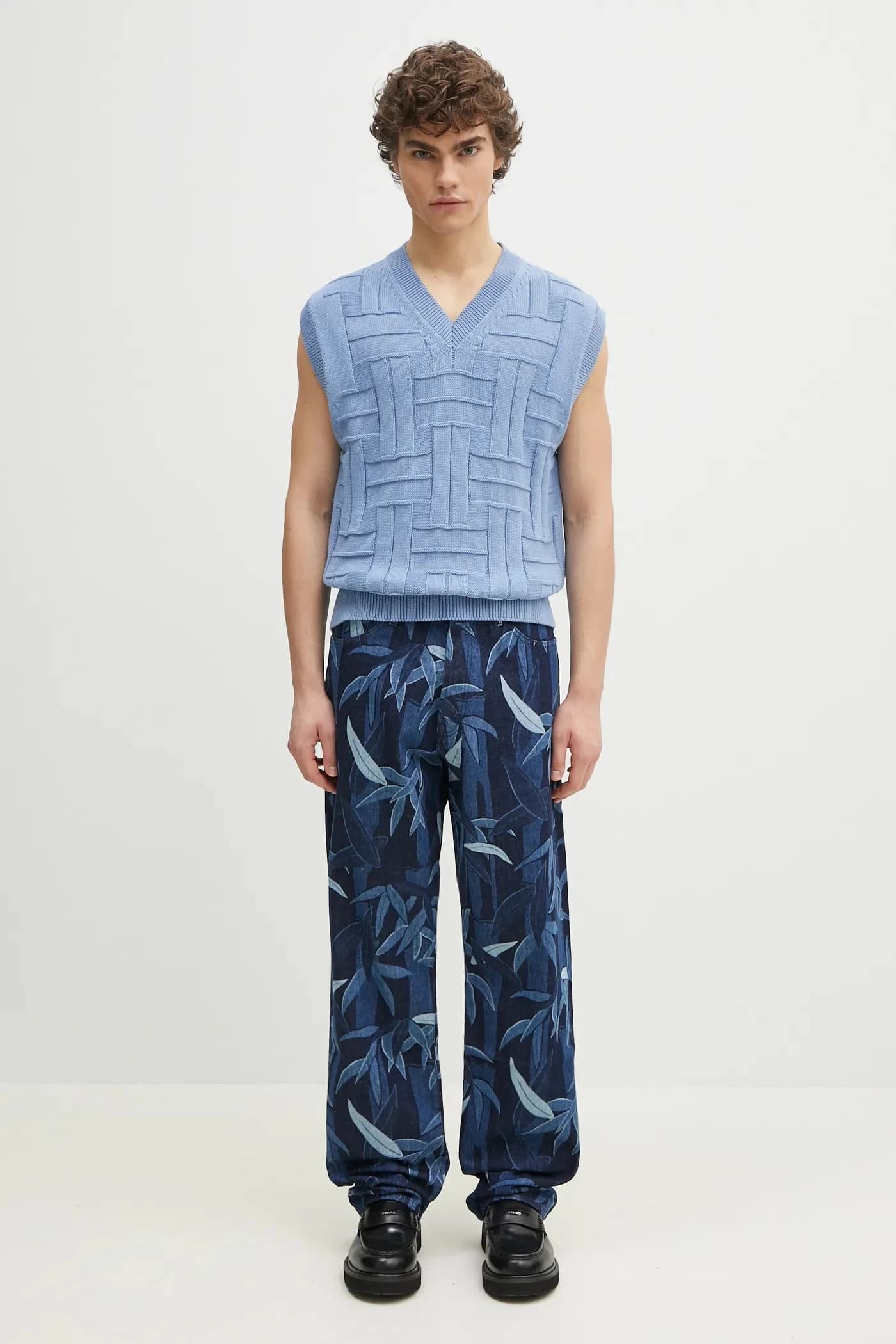 Сплести жилет из хлопка - фото 6