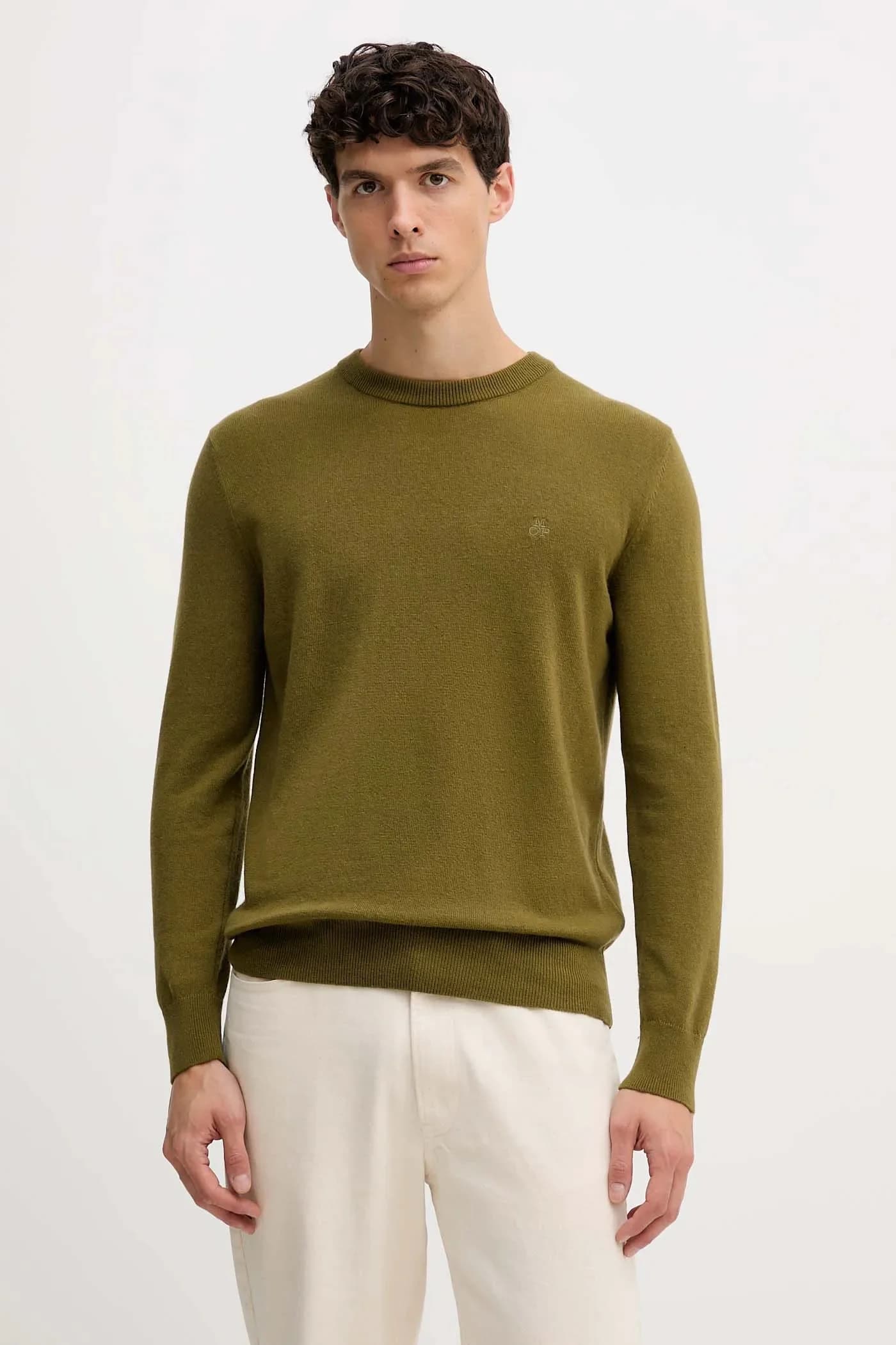 Свитер из смесовой шерсти