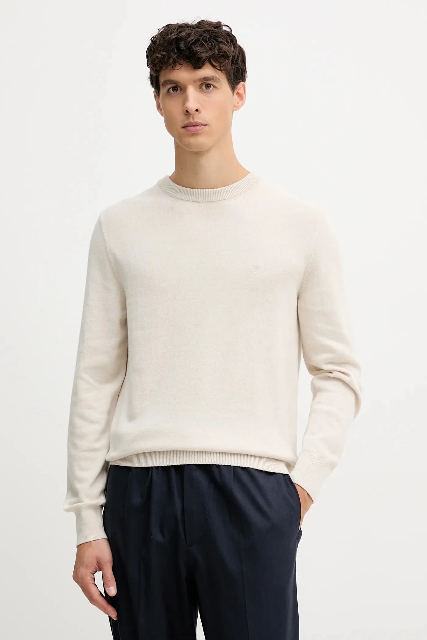 Свитер из смесовой шерсти