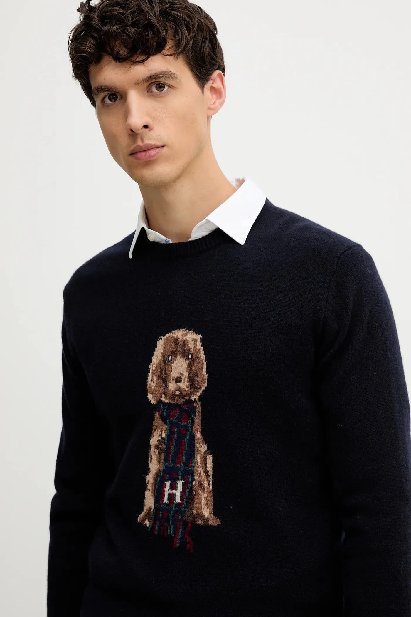 Шерстяной свитер - фото 4