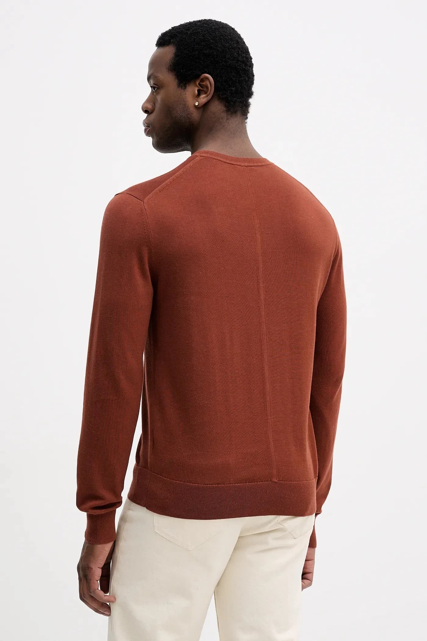 Хлопковый свитер - фото 3