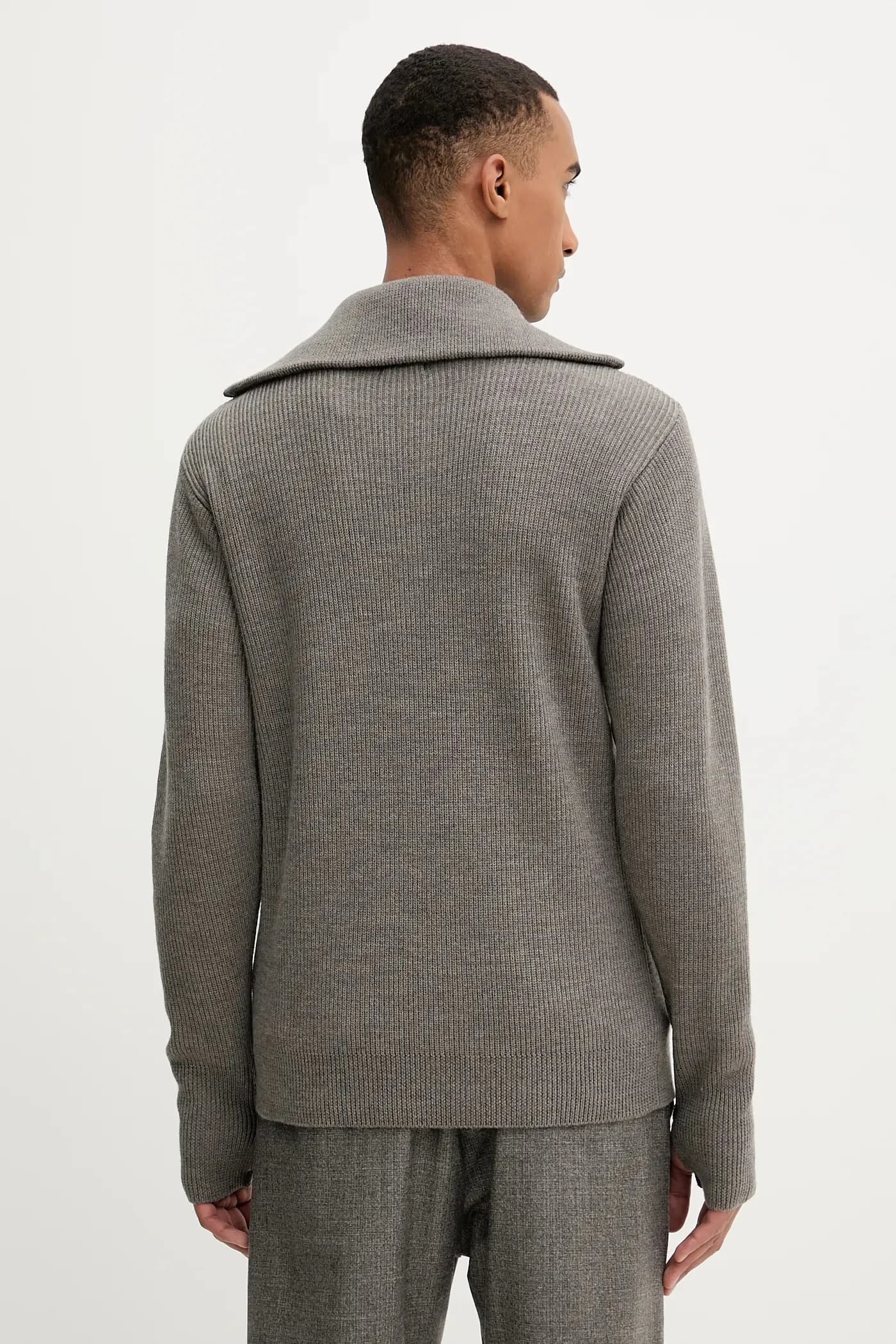 Трикотаж Шерстяной свитер Batigia - фото 3