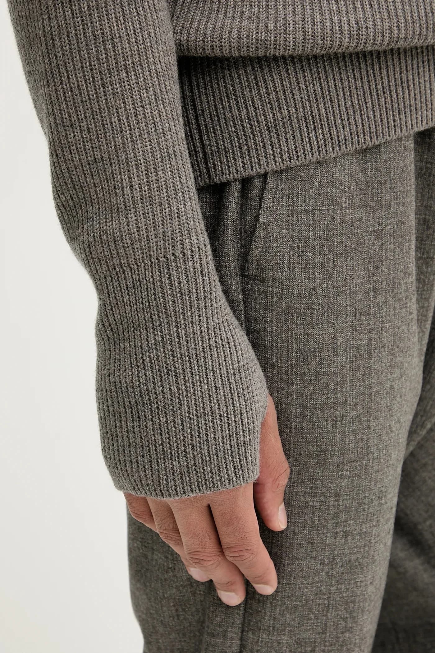 Трикотаж Шерстяной свитер Batigia - фото 5