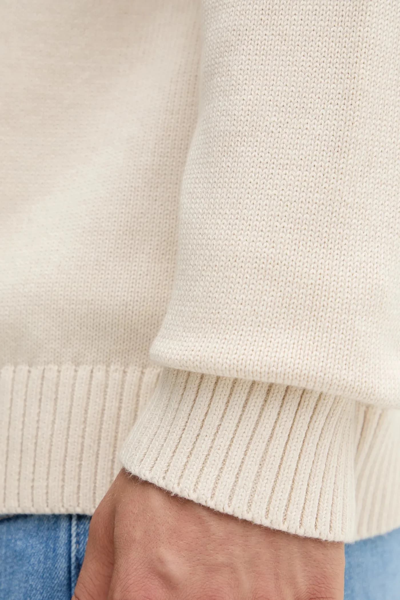 Хлопковый свитер - фото 5