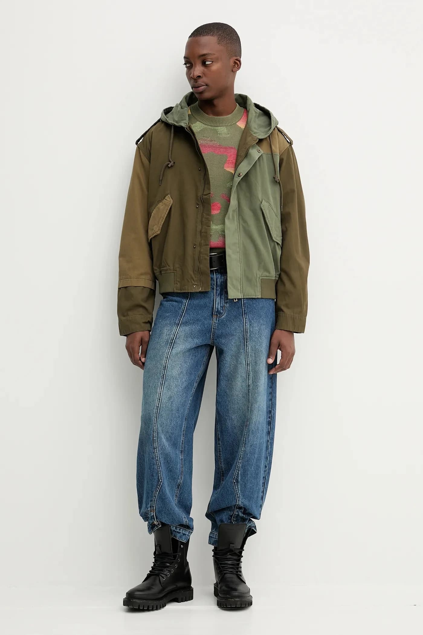 РАЗНОЦВЕТНЫЙ свитер - фото 2