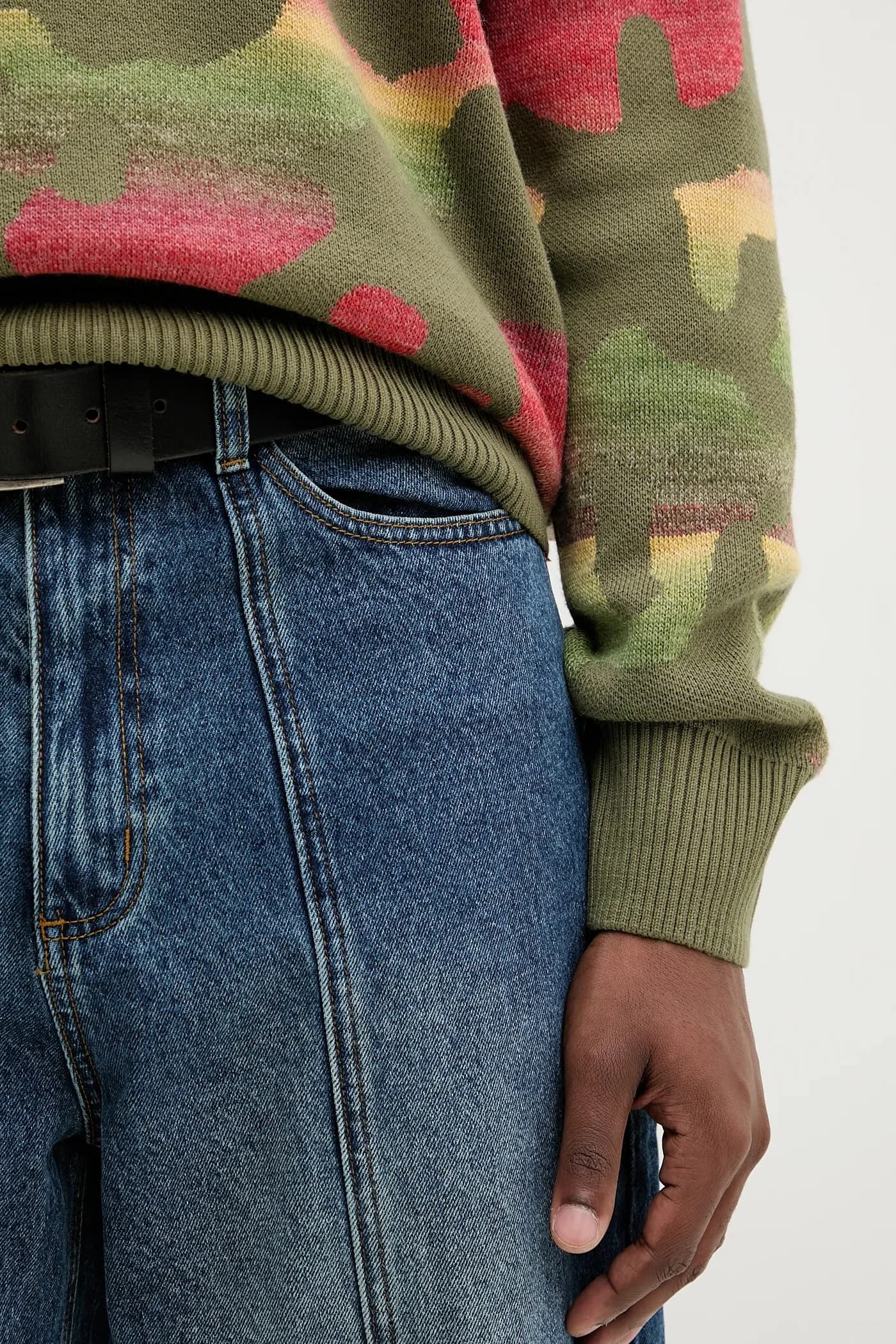 РАЗНОЦВЕТНЫЙ свитер - фото 5