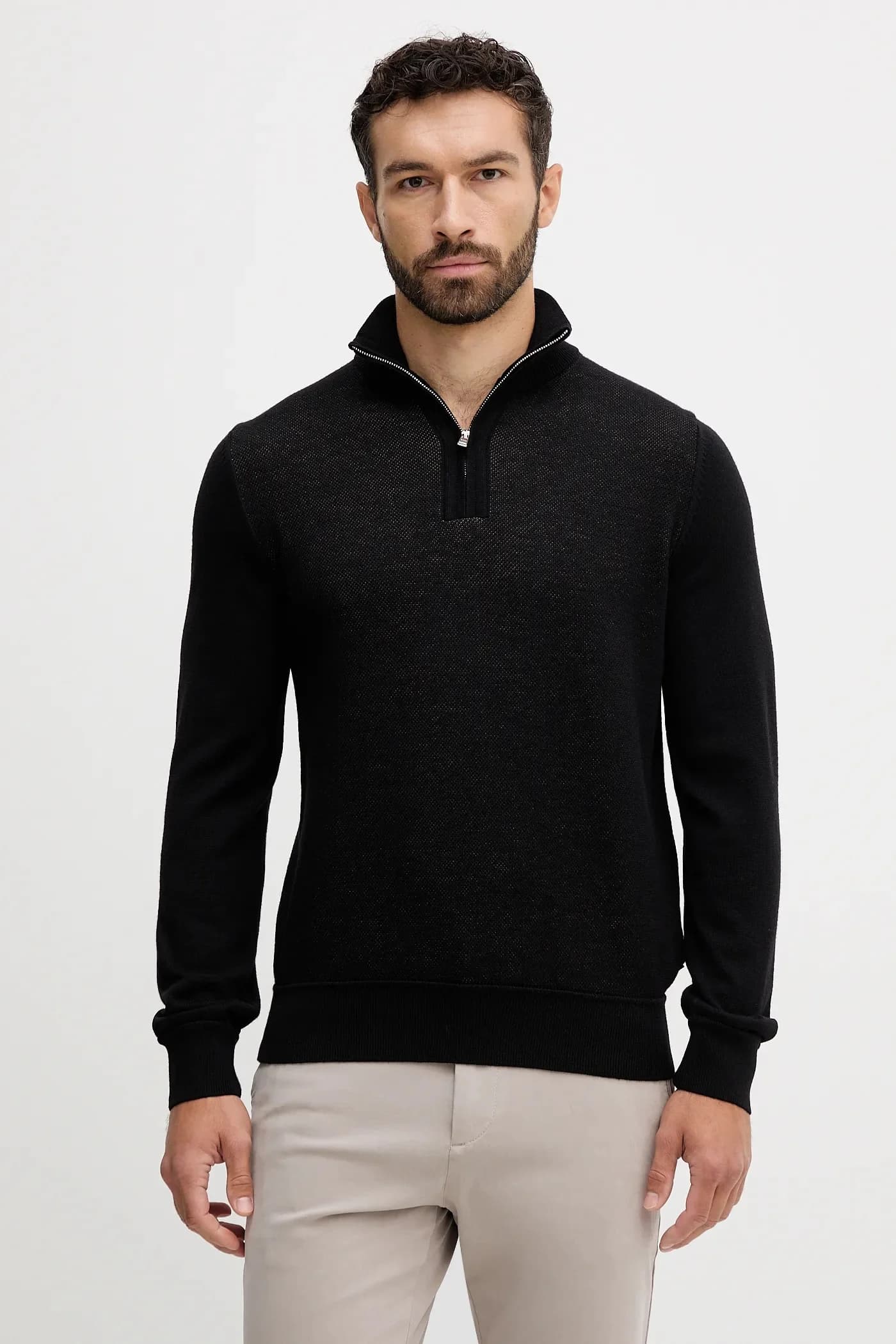 шерстяной свитер H-Illario