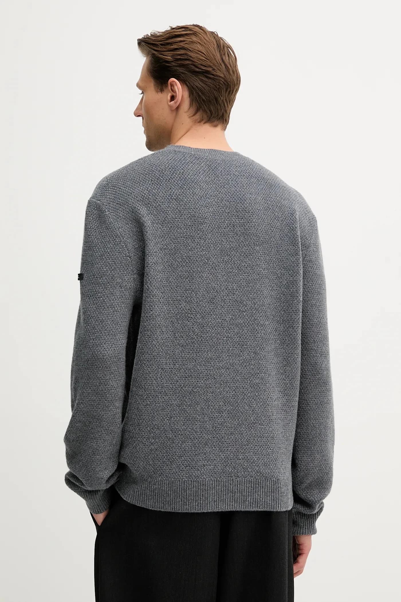 Шерстяной свитер Томаса с подтяжками - фото 3