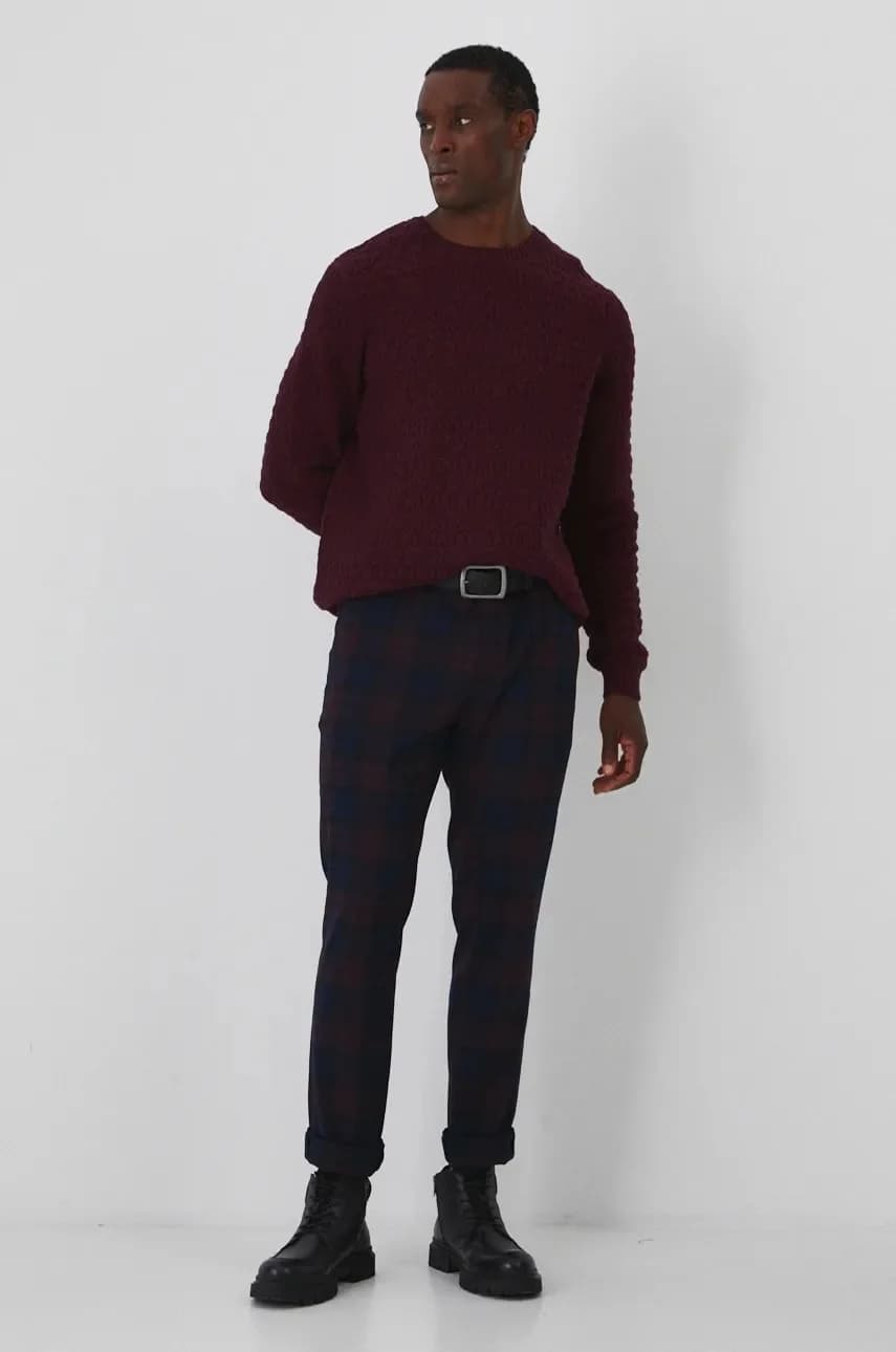 Свитер из смесовой шерсти - фото 2