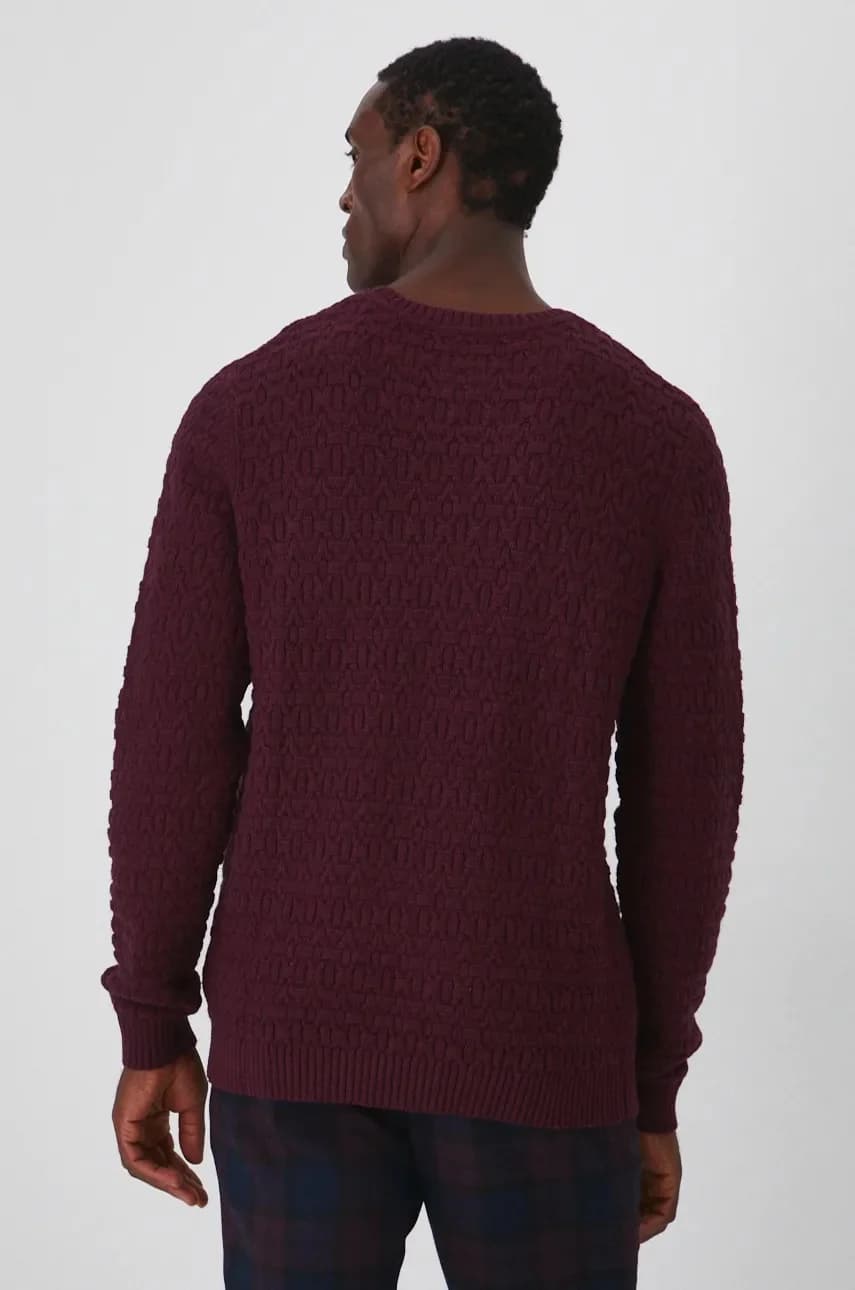 Свитер из смесовой шерсти - фото 3