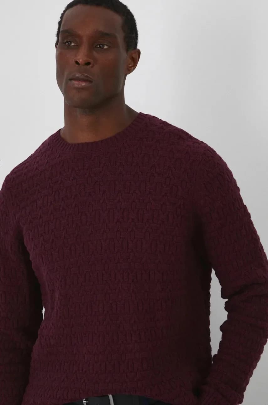 Свитер из смесовой шерсти - фото 5