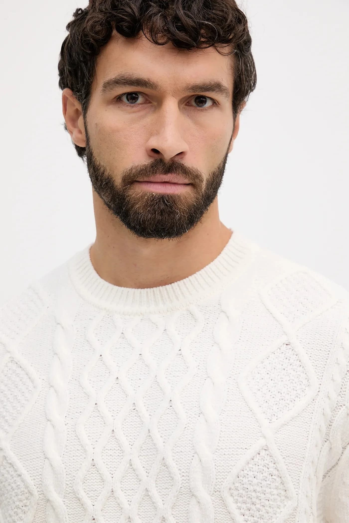 Свитер из смесовой шерсти - фото 4