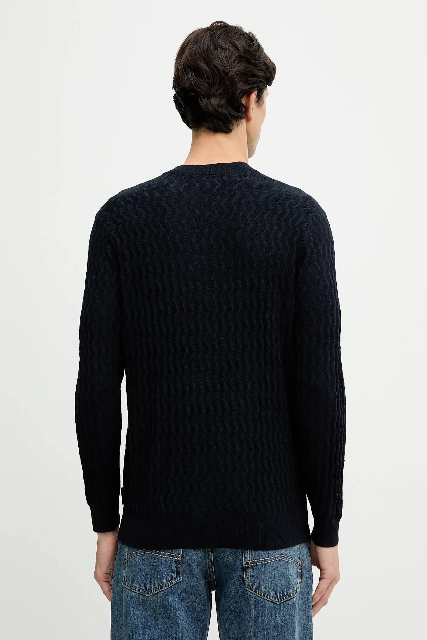 Свитер из смесовой шерсти - фото 3