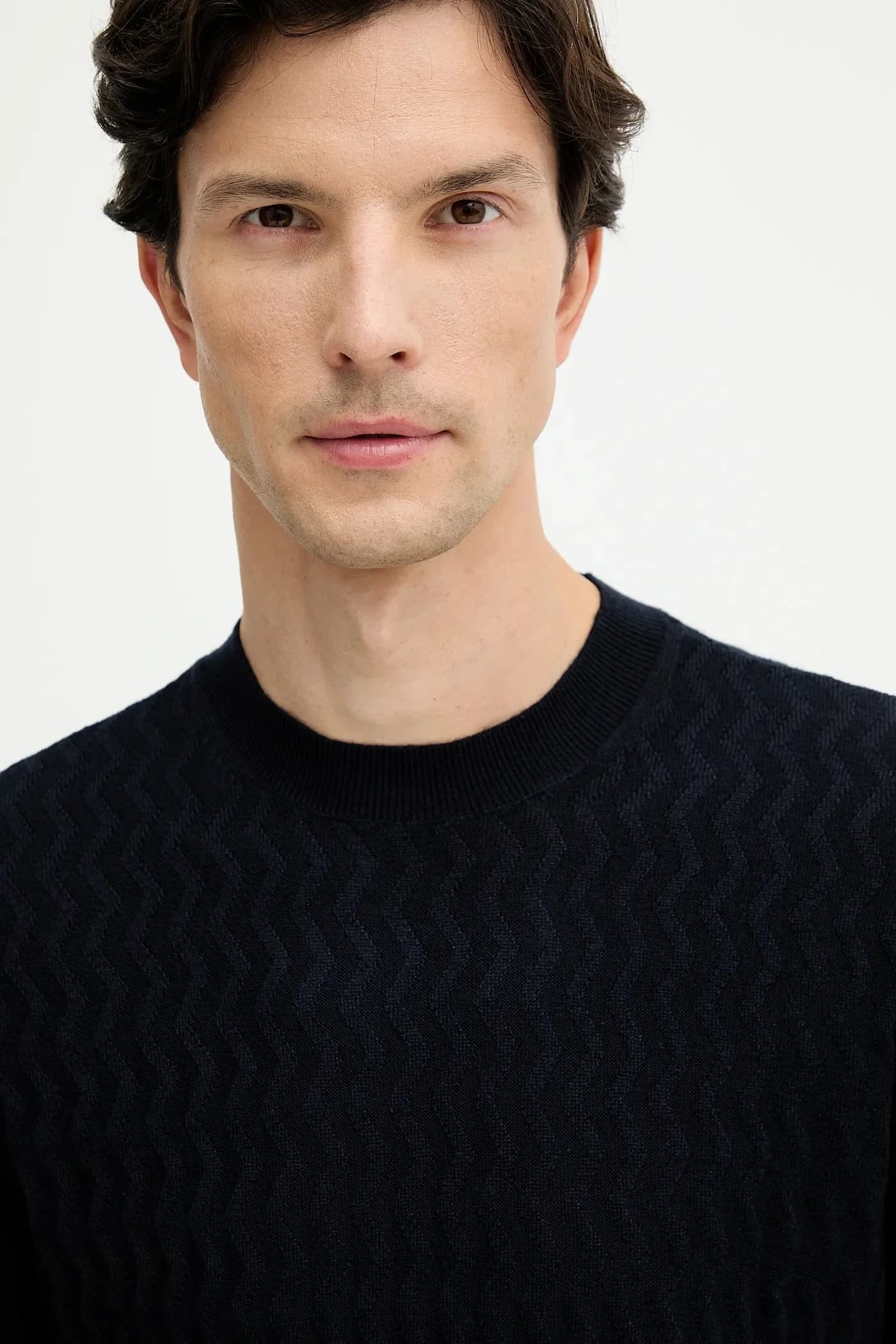 Свитер из смесовой шерсти - фото 4