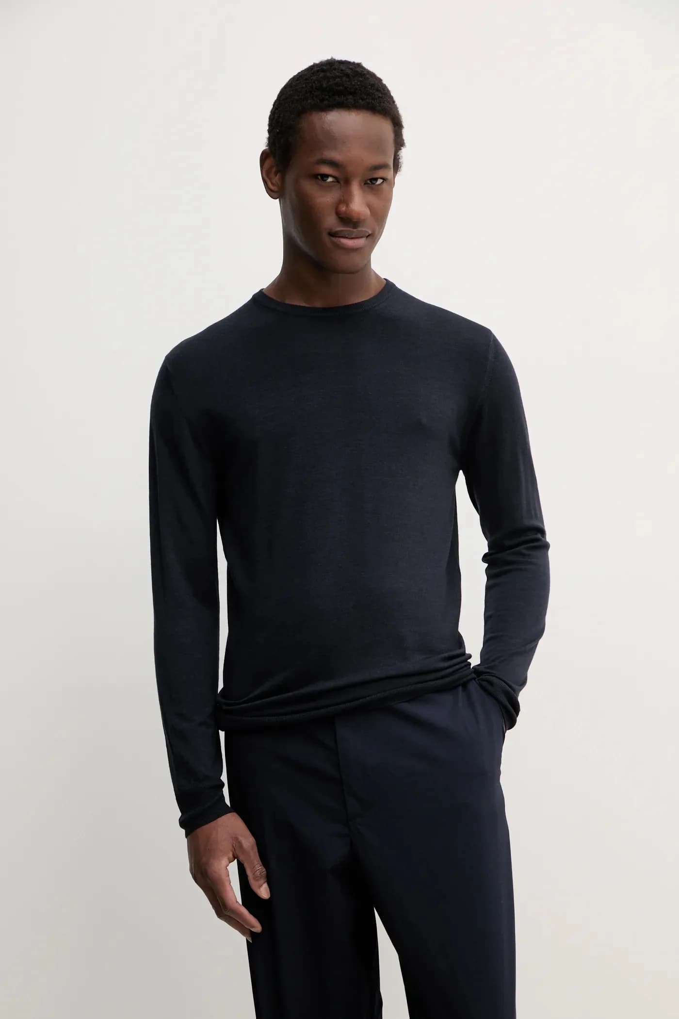 Шерстяной свитер Camicia Mola