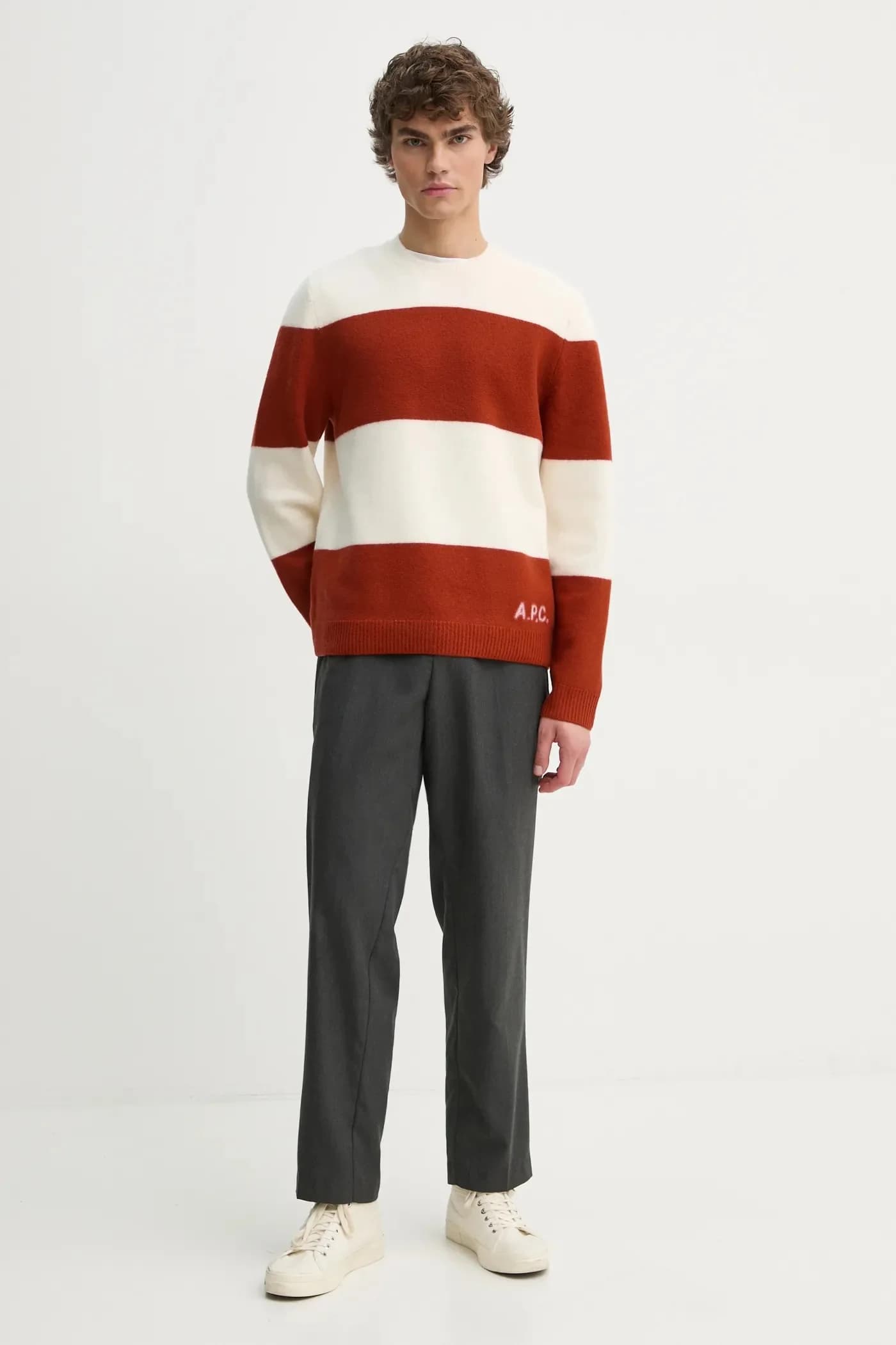 шерстяной свитер Edwardo с подтяжками - фото 2