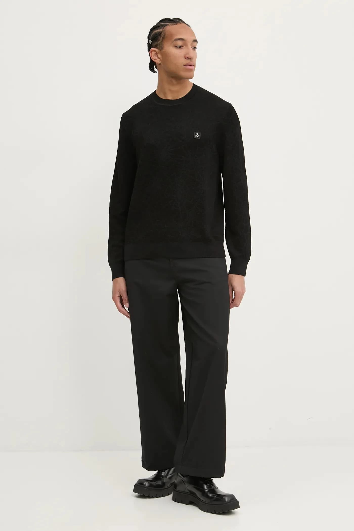 Свитер из смесовой шерсти - фото 2