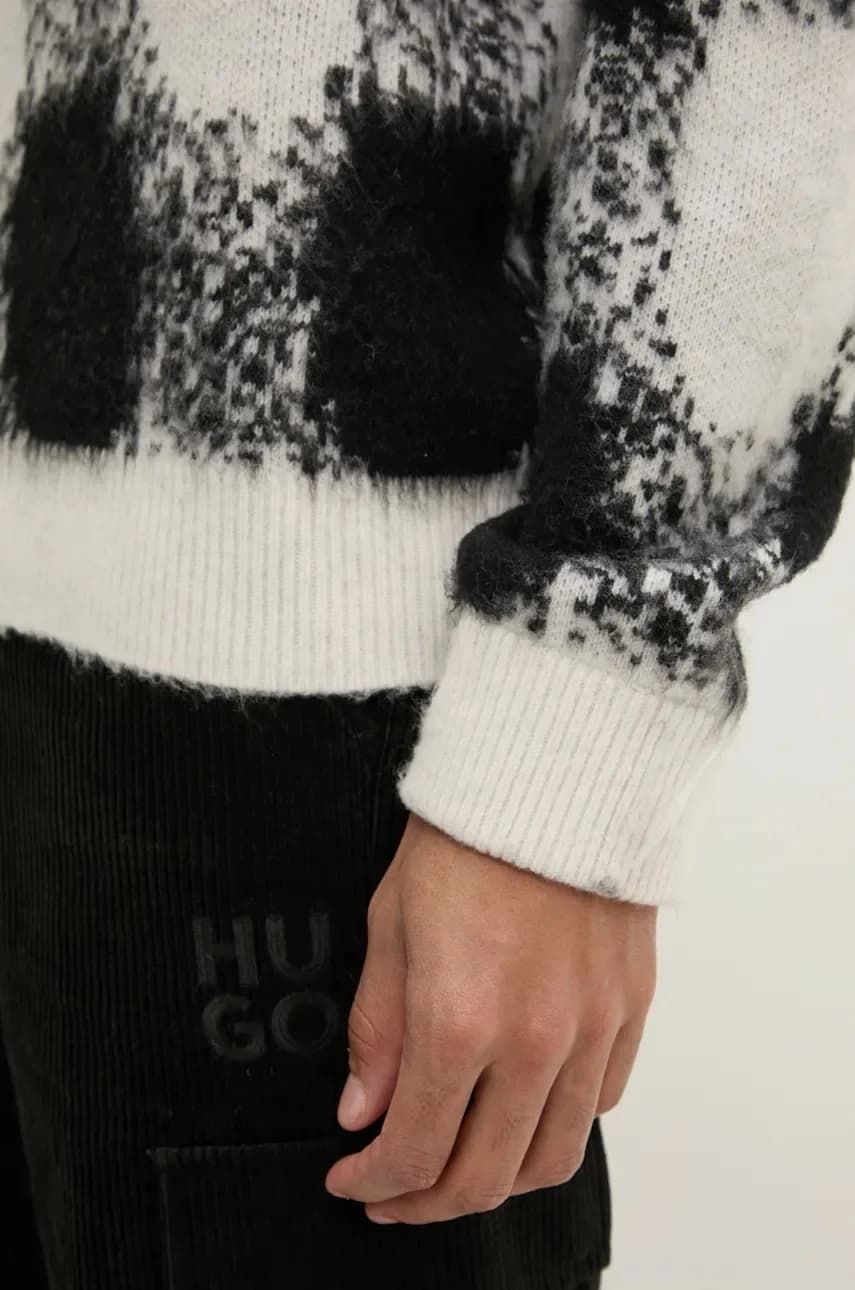 Свитер из смесовой шерсти - фото 5