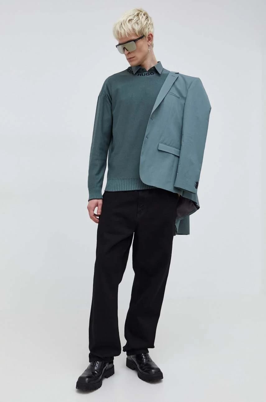 Хлопковый свитер - фото 2