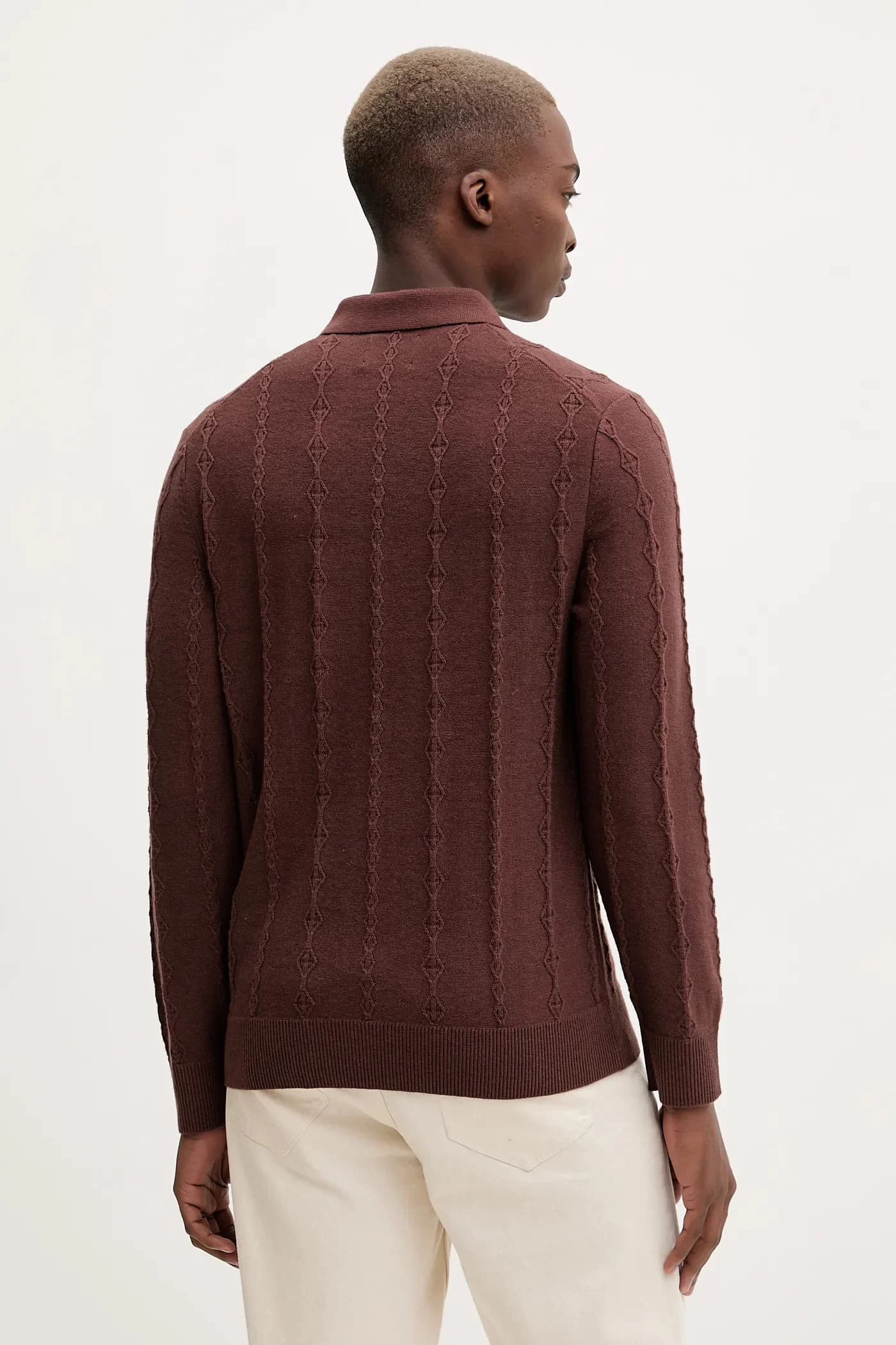 Свитер из смесовой шерсти - фото 3