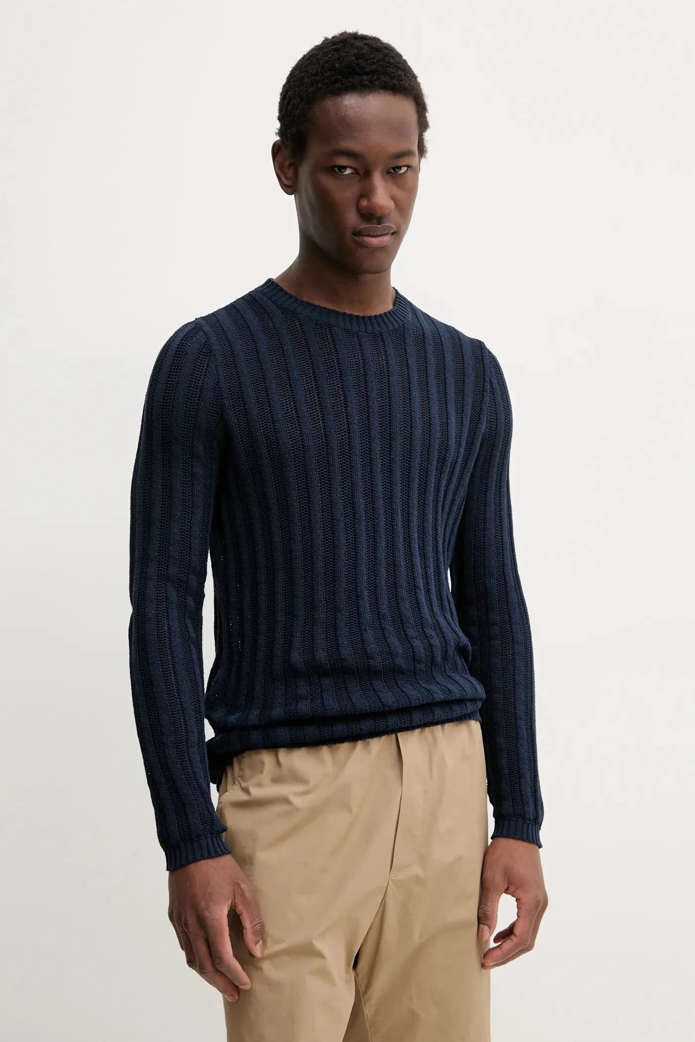 Хлопковый свитер Camicia Mola