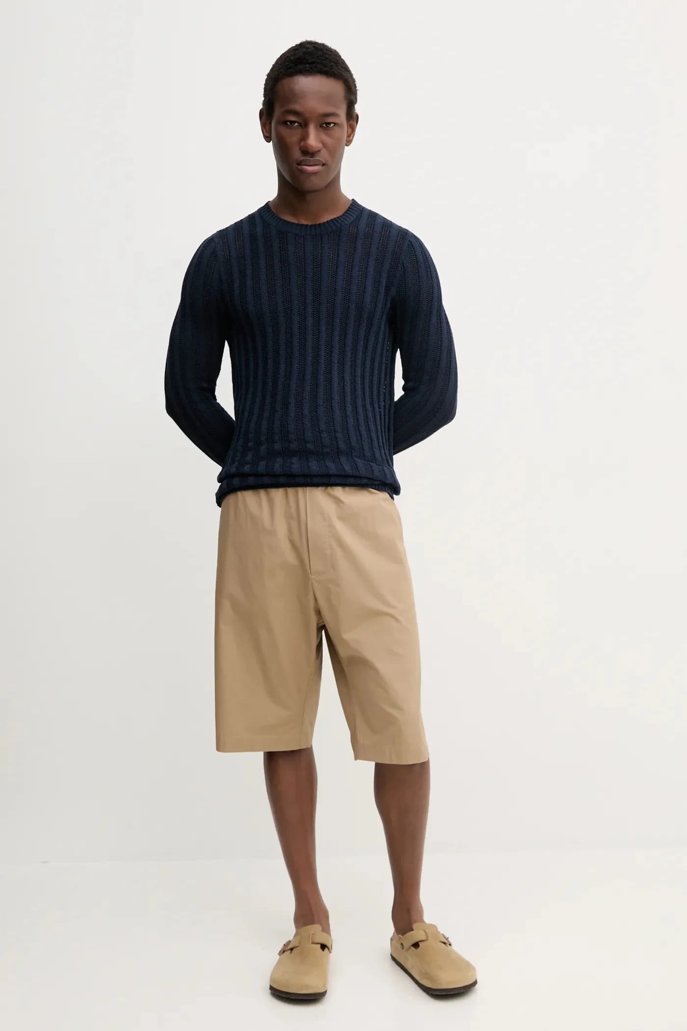 Хлопковый свитер Camicia Mola - фото 2