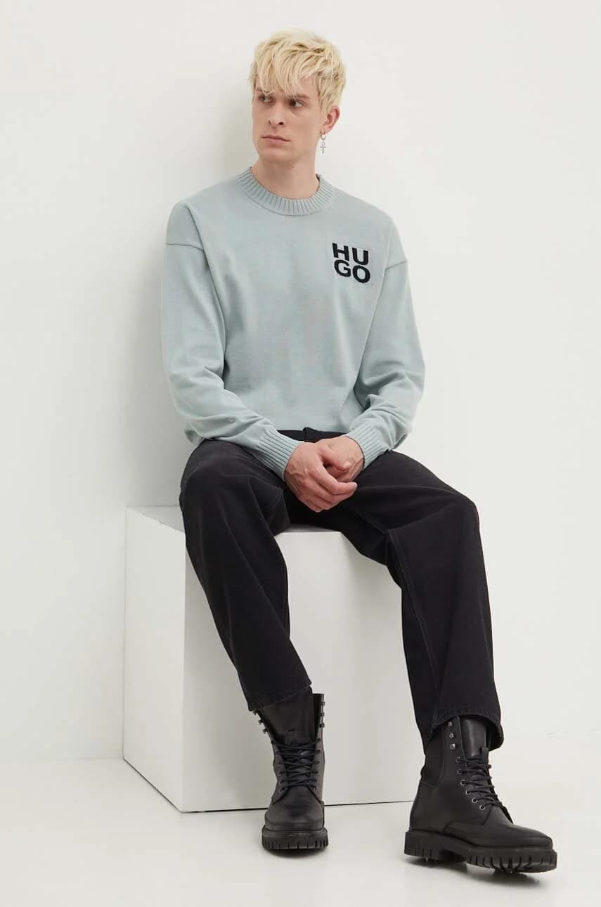 Хлопковый свитер - фото 2