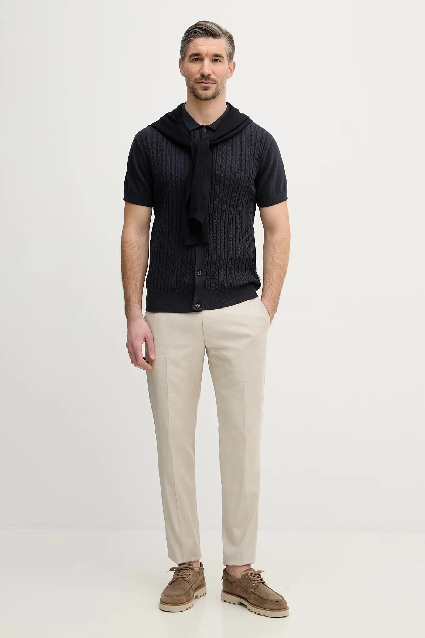 Хлопковый кардиган - фото 2