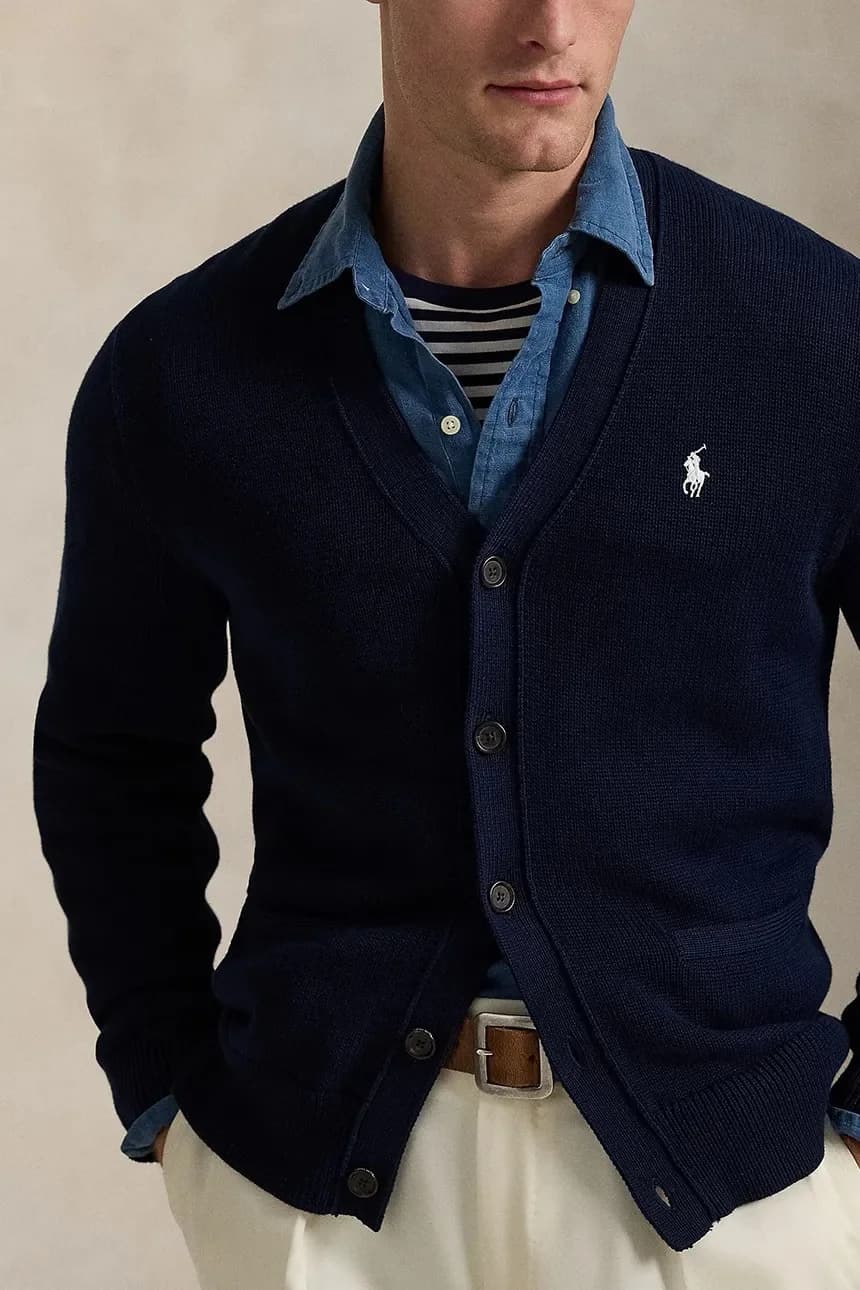 Хлопковый кардиган - фото 4