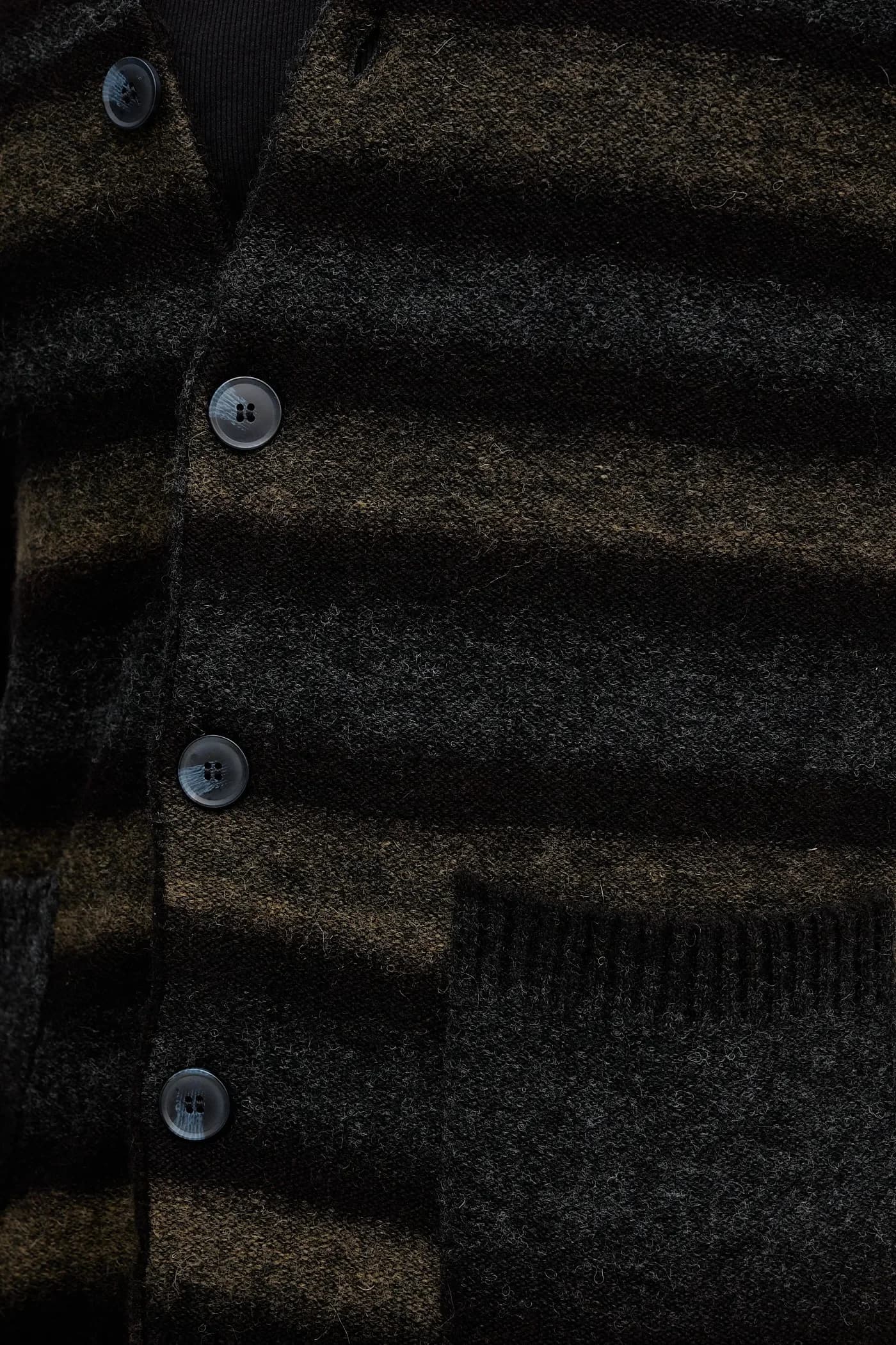 Кардиган из смесовой шерсти - фото 5