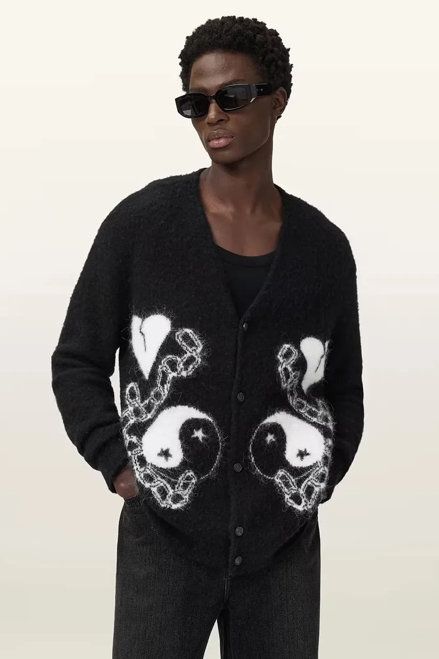 Кардиган из альпаки REFLECTION - фото 4