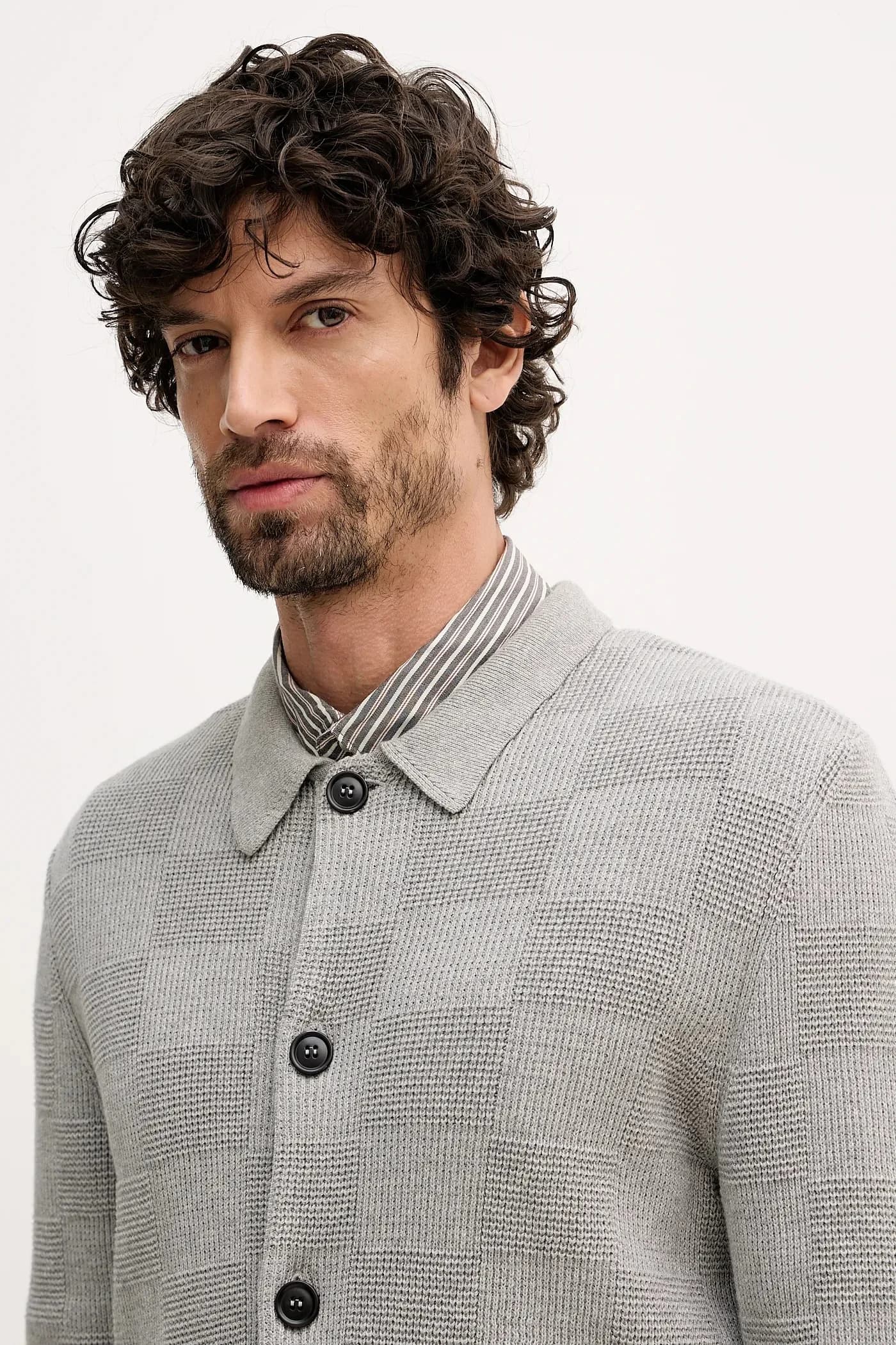 кардиган Falton из хлопка - фото 4