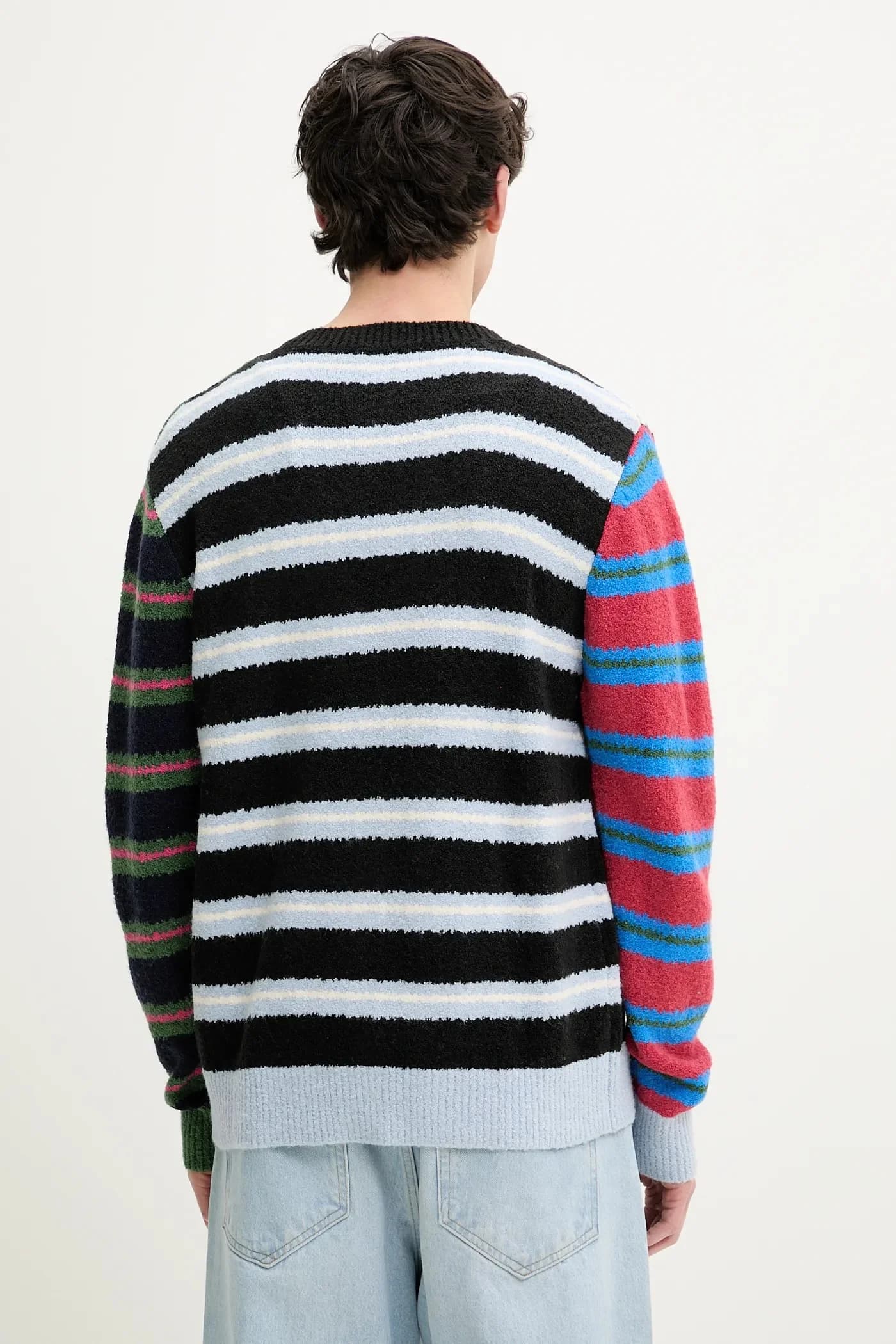 Кардиган из смесовой шерсти СРЕДНЯЯ ПОЛОСКА - фото 3